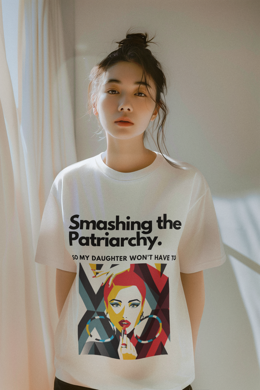 Smashing Patriarchy | Feminist Oversized Unisex T-shirt