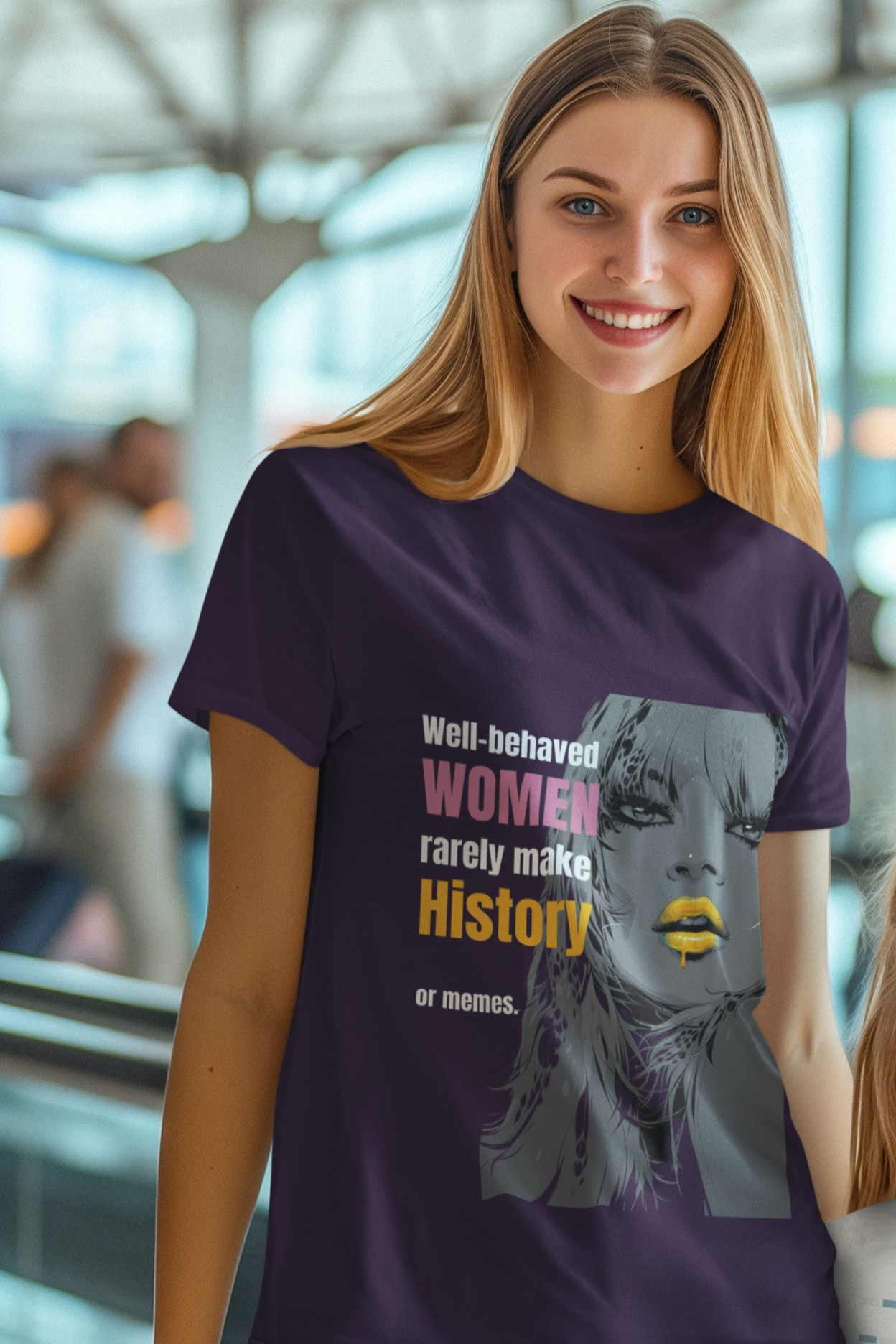 Well Behaved Women | Feminist Oversized Unisex T-shirt