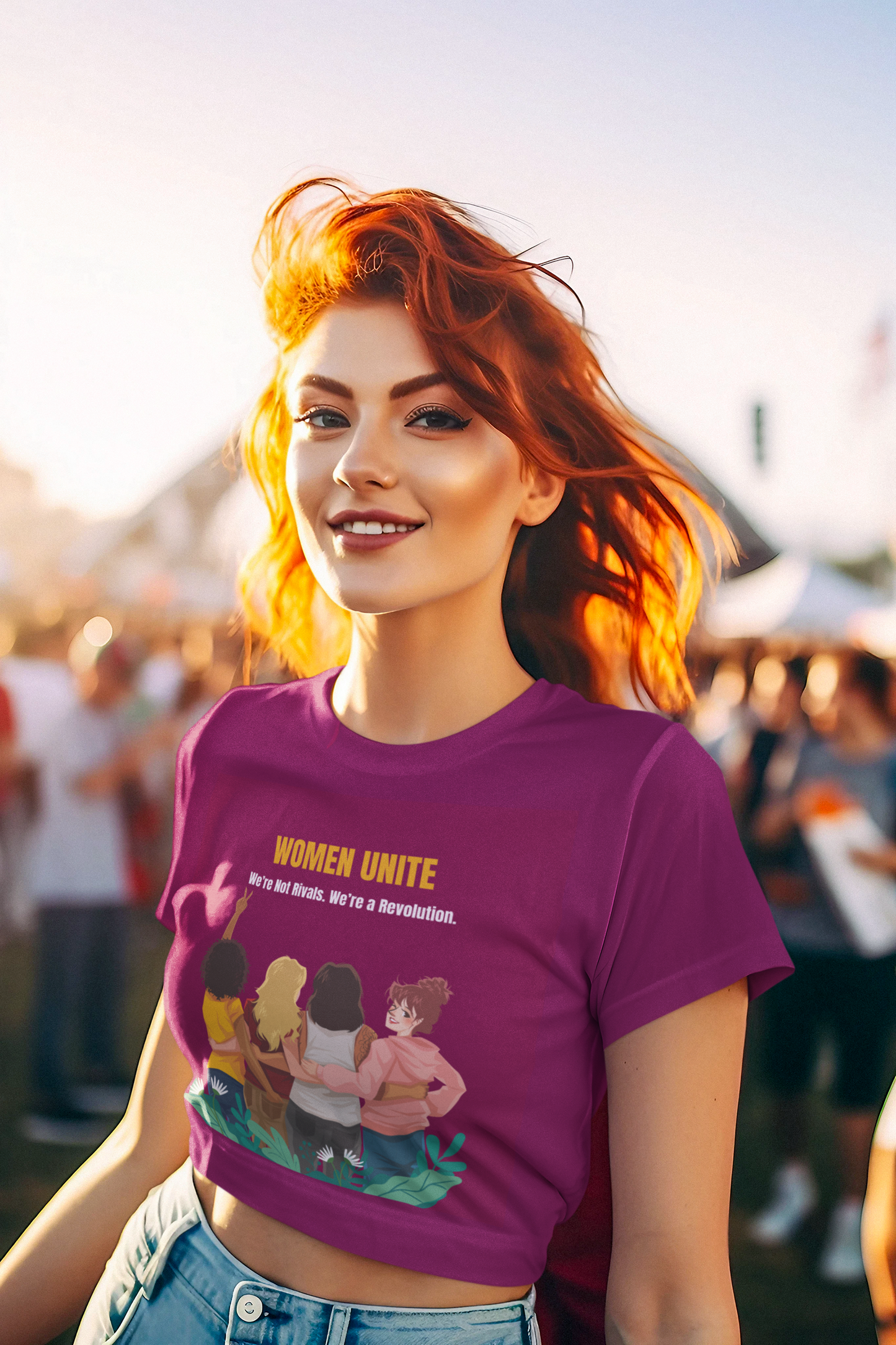 We are Revolution | Feminist Women's Crop Top