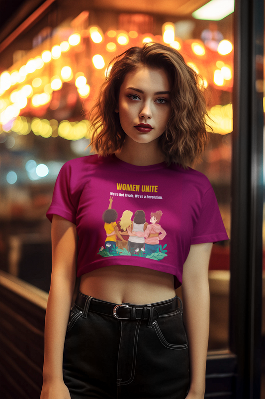 We are Revolution | Feminist Women's Crop Top