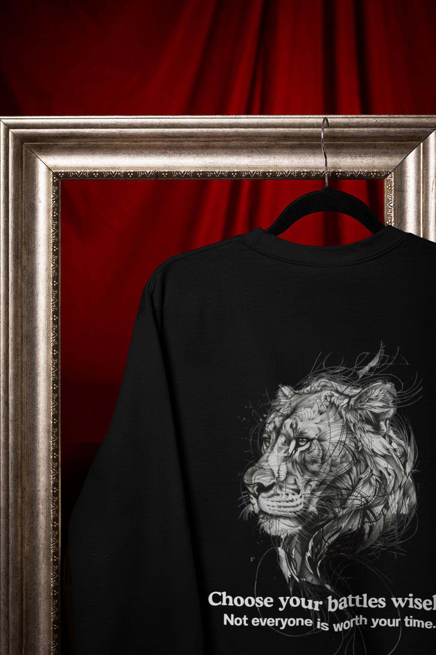 BATTLE-Oversized Premium Comfort Sweatshirt