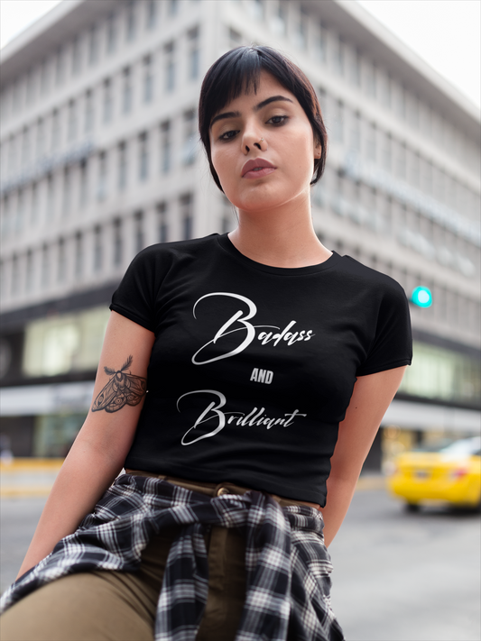 Badass & Brilliant | Feminist Crop Top
