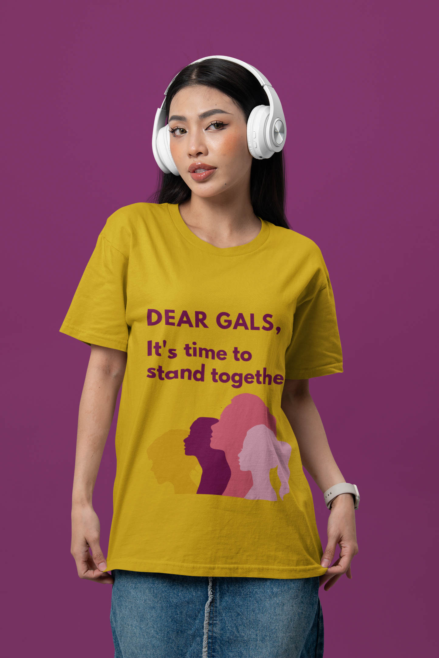 Stand Together | Feminist Oversize Unisex T-Shirts
