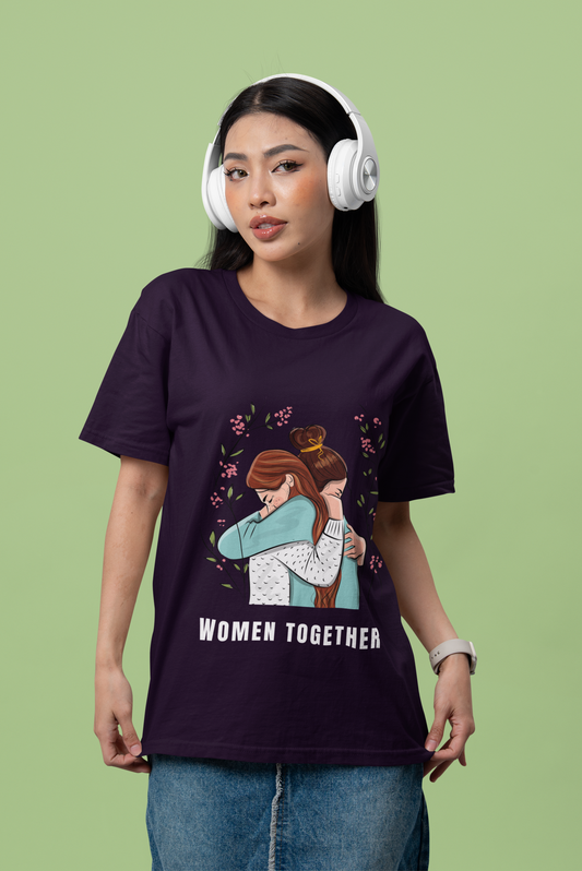 Women Together | Feminist Oversized Unisex T-shirt