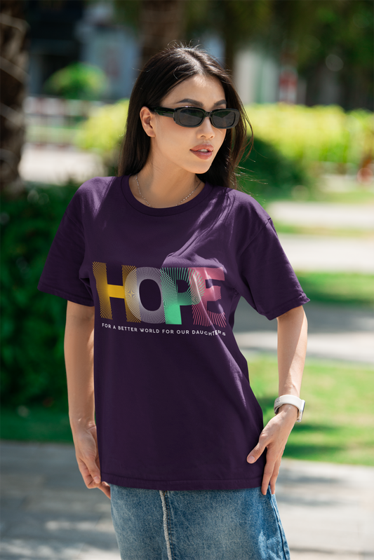 Hope for our daughters - Feminist Oversized Unisex T-shirt