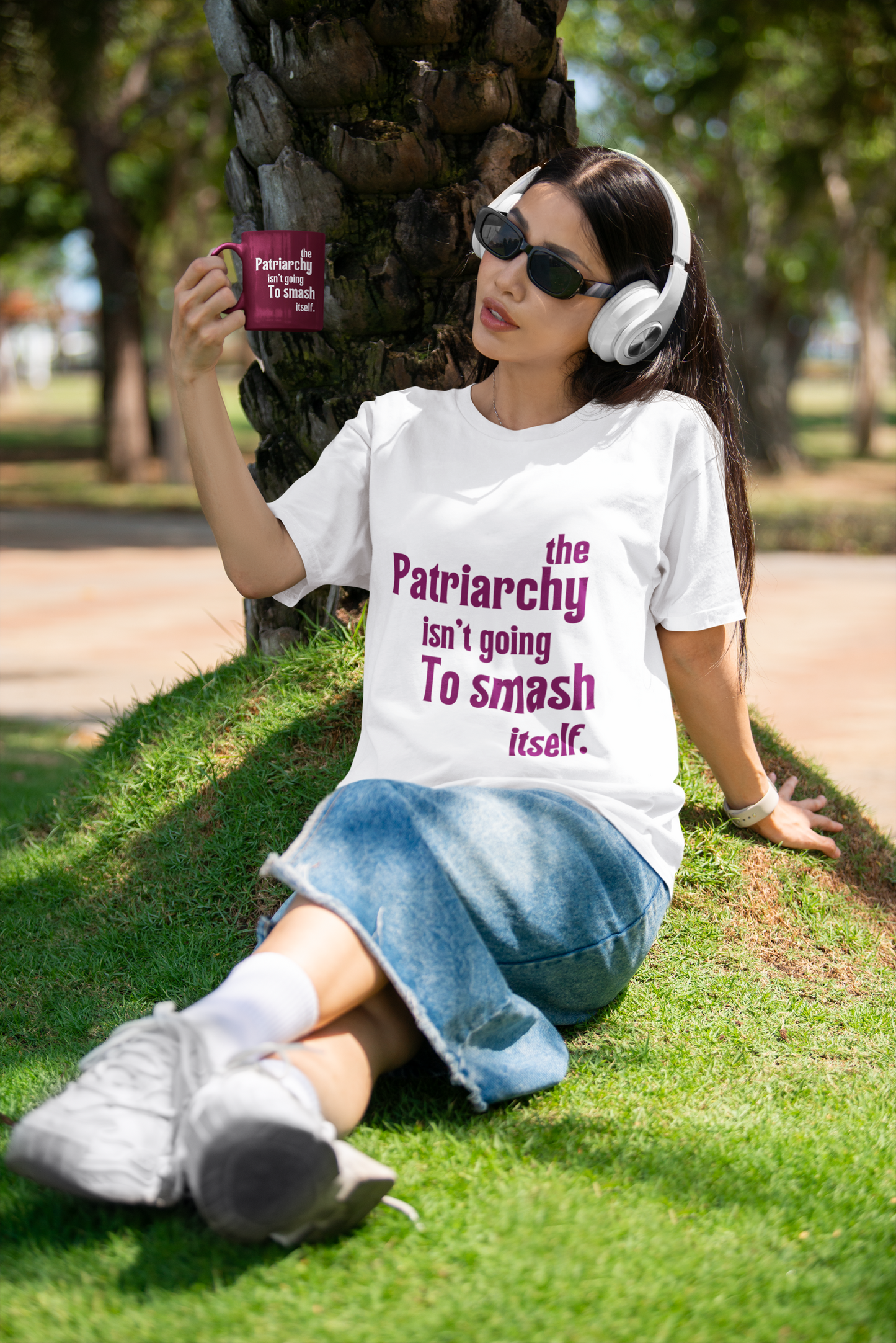 Smash Patriarchy | Oversized Feminist T-shirt