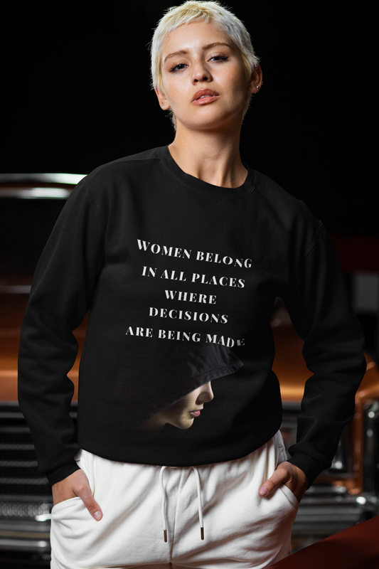 Women Belong-Bold Comfort Unisex Sweatshirt