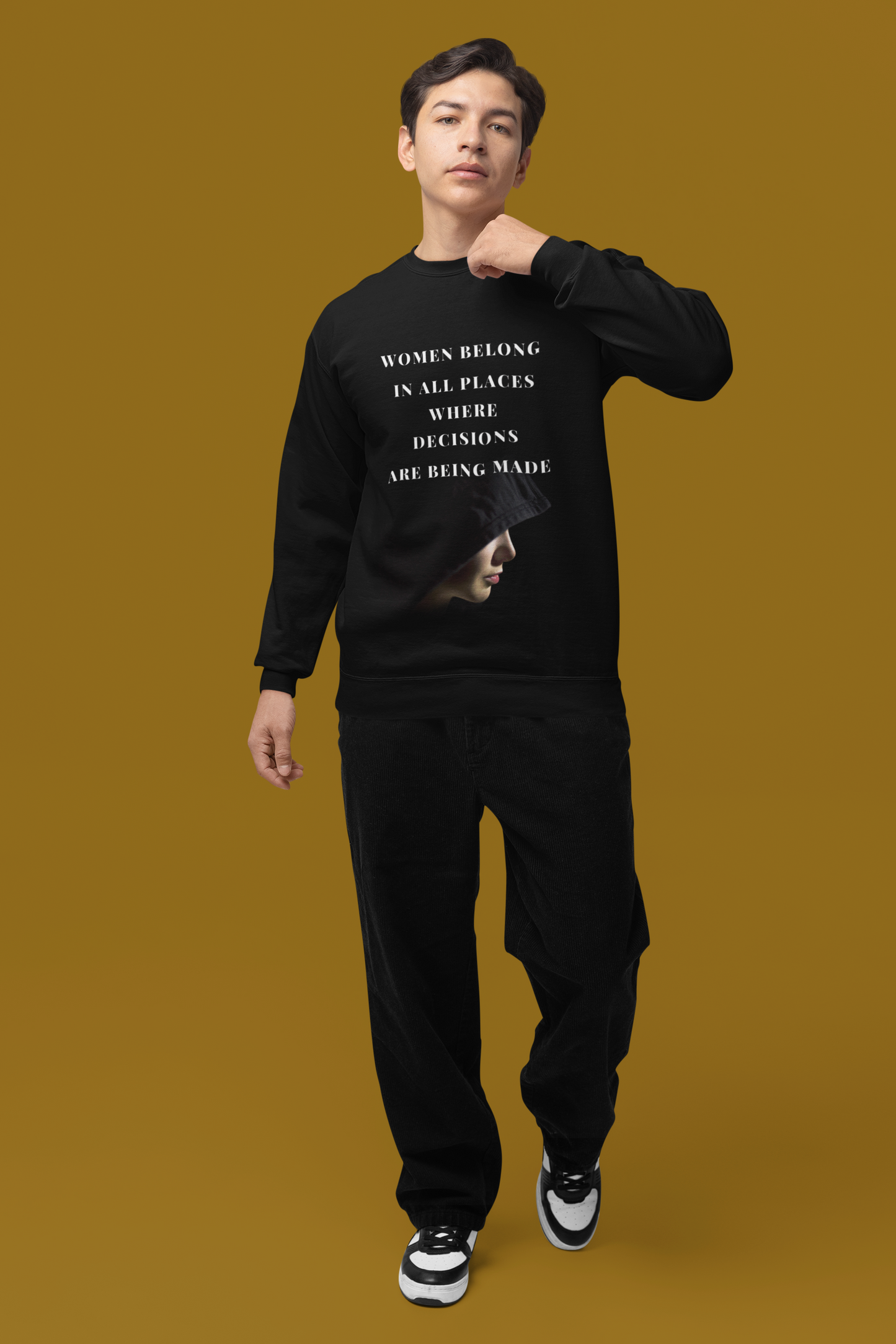 Women Belong-Bold Comfort Unisex Sweatshirt