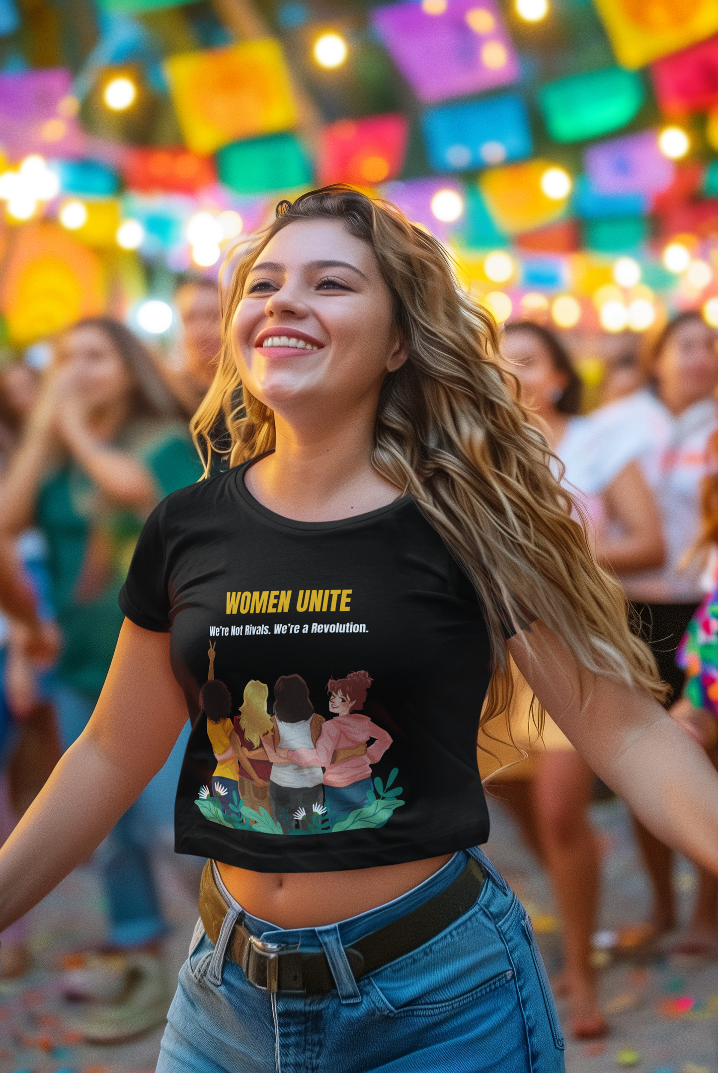 We are Revolution | Feminist Women's Crop Top