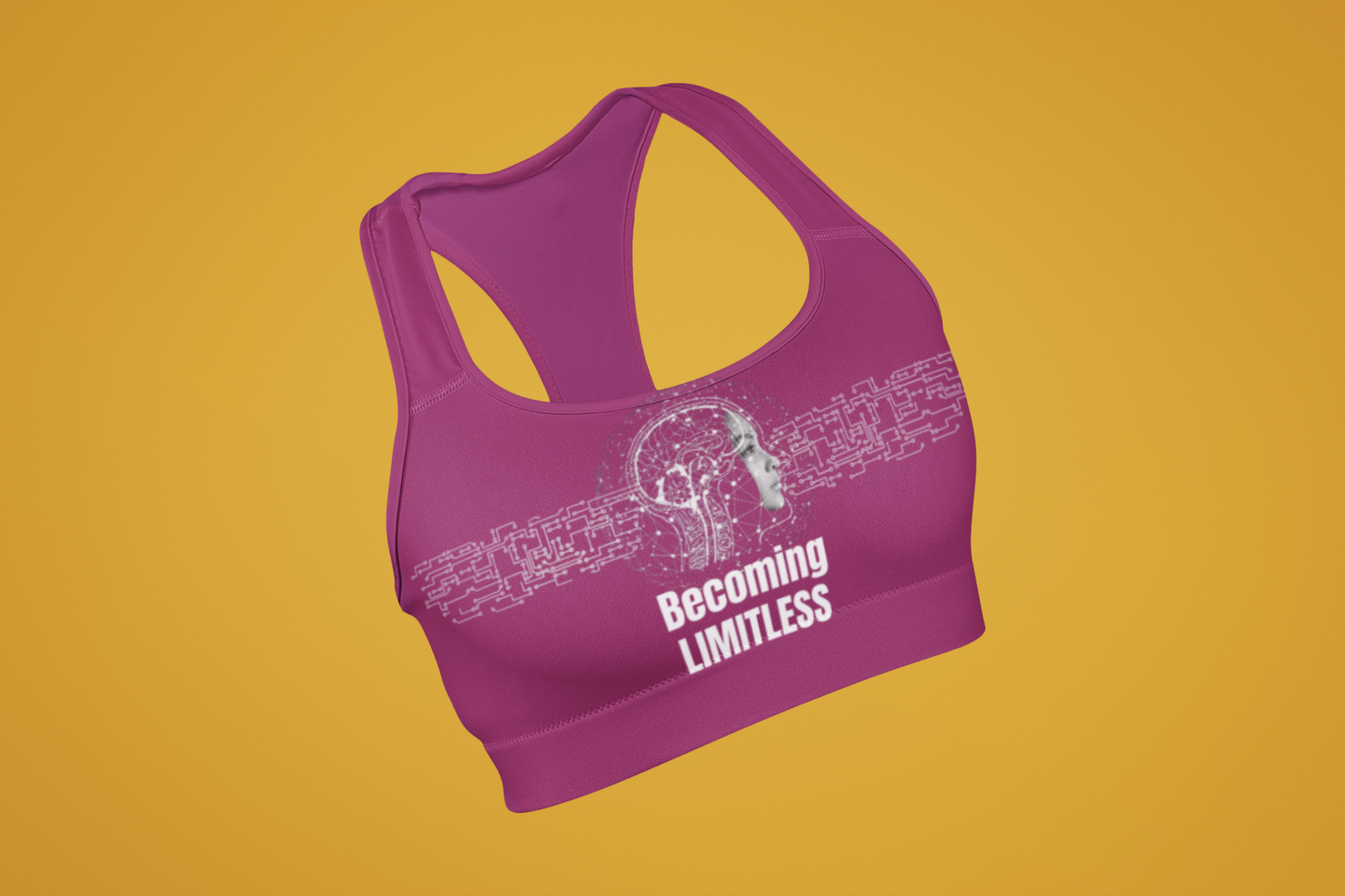 Becoming Limitless | Strong Feminist Sports Bra