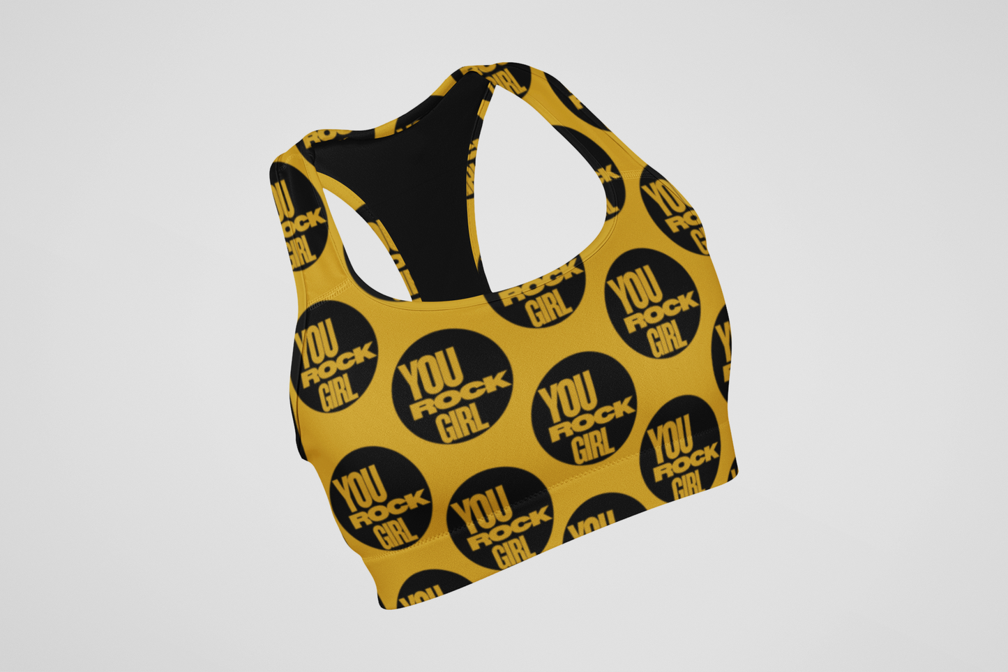 You Rock Girl | Strong Feminist Sports Bra
