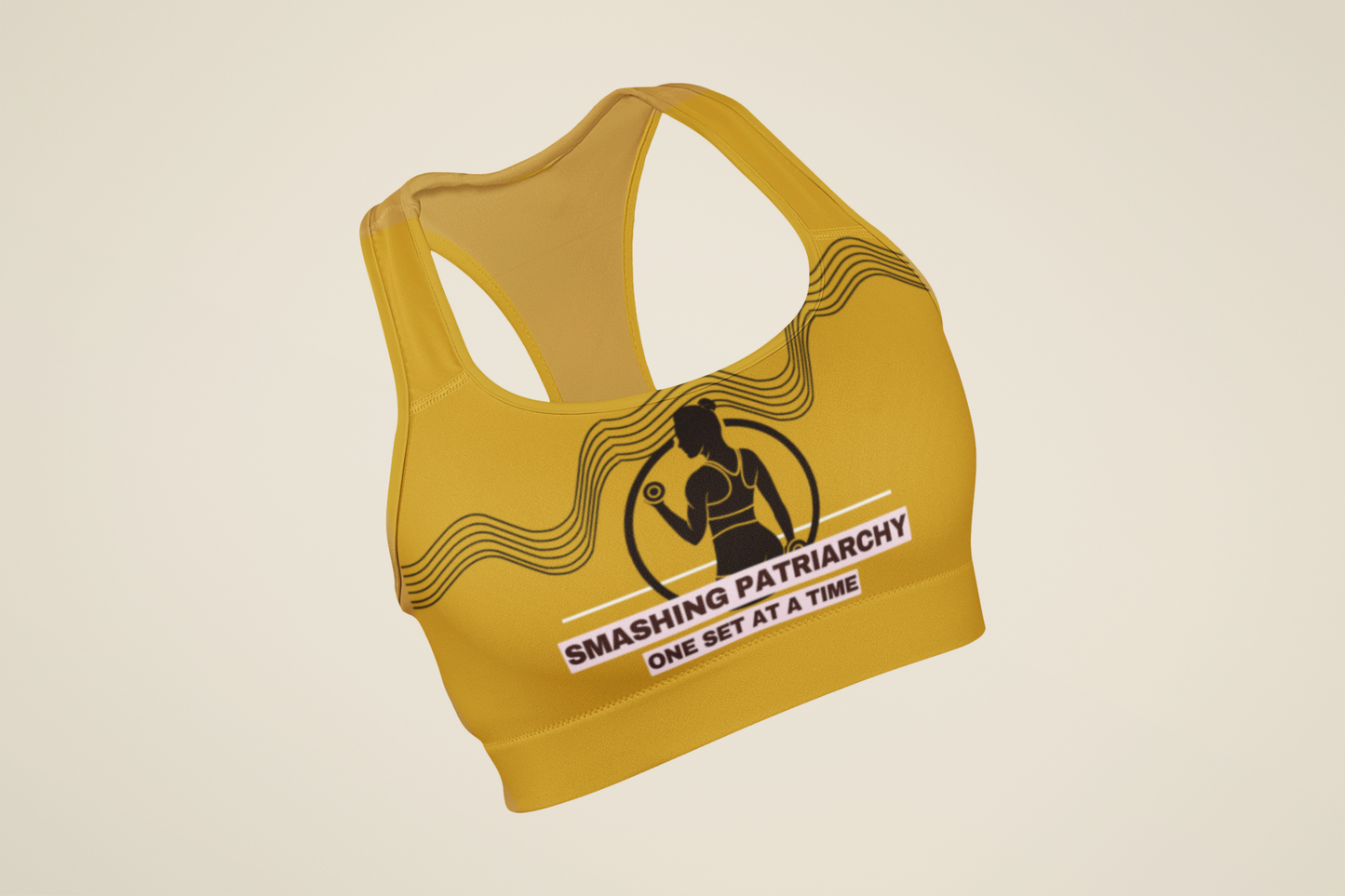 Smashing Patriarchy | Strong Feminist Sports Bra