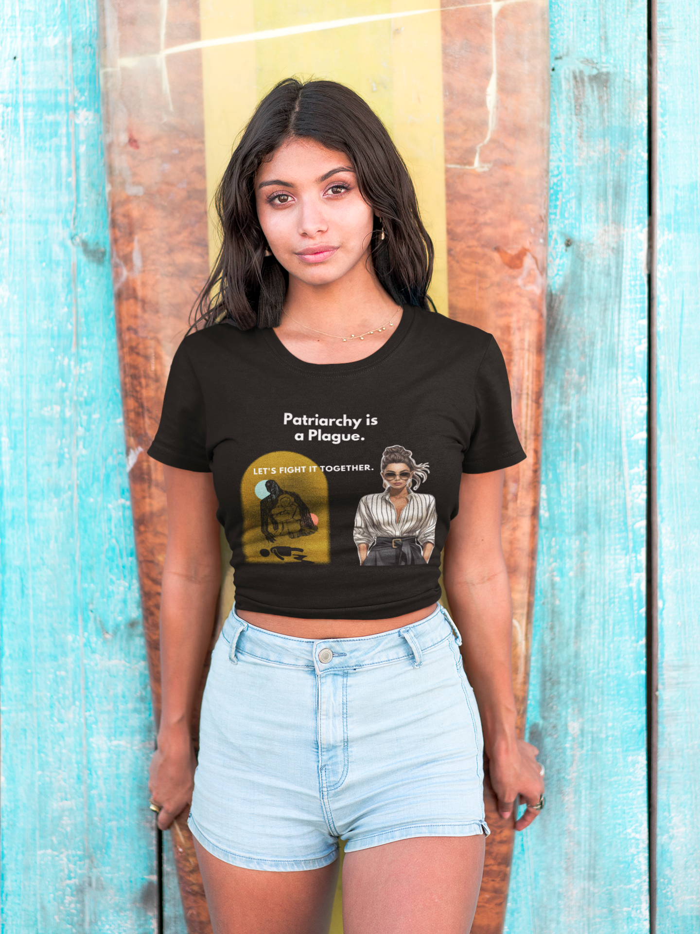 Patriarchy is a Plague | Feminist Women's Crop Top