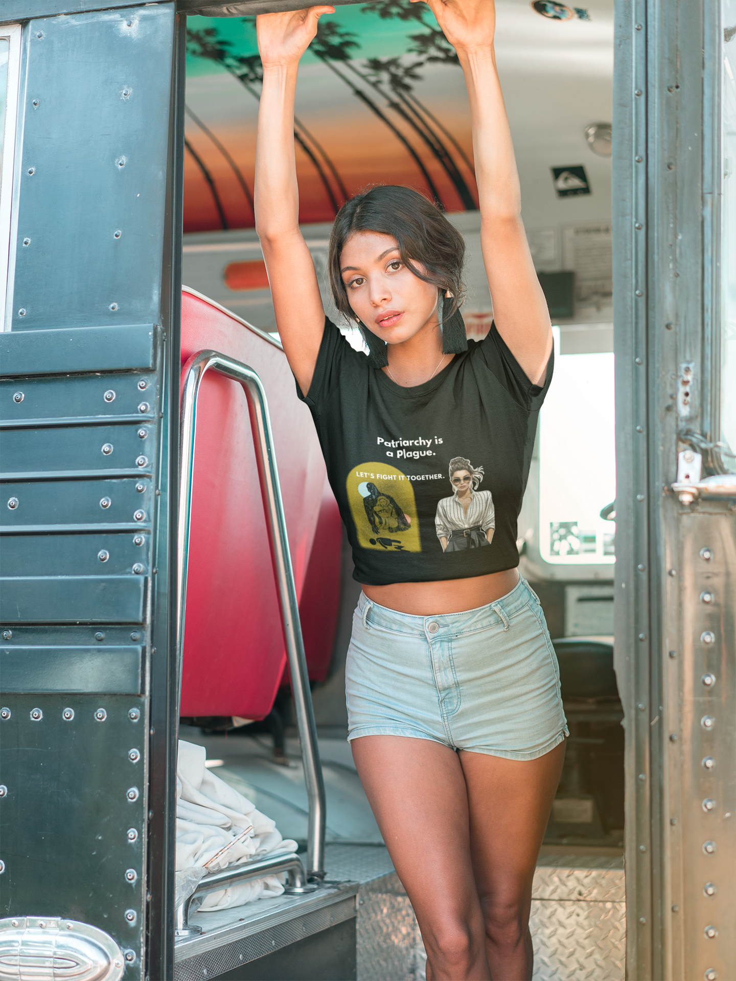 Patriarchy is a Plague | Feminist Women's Crop Top