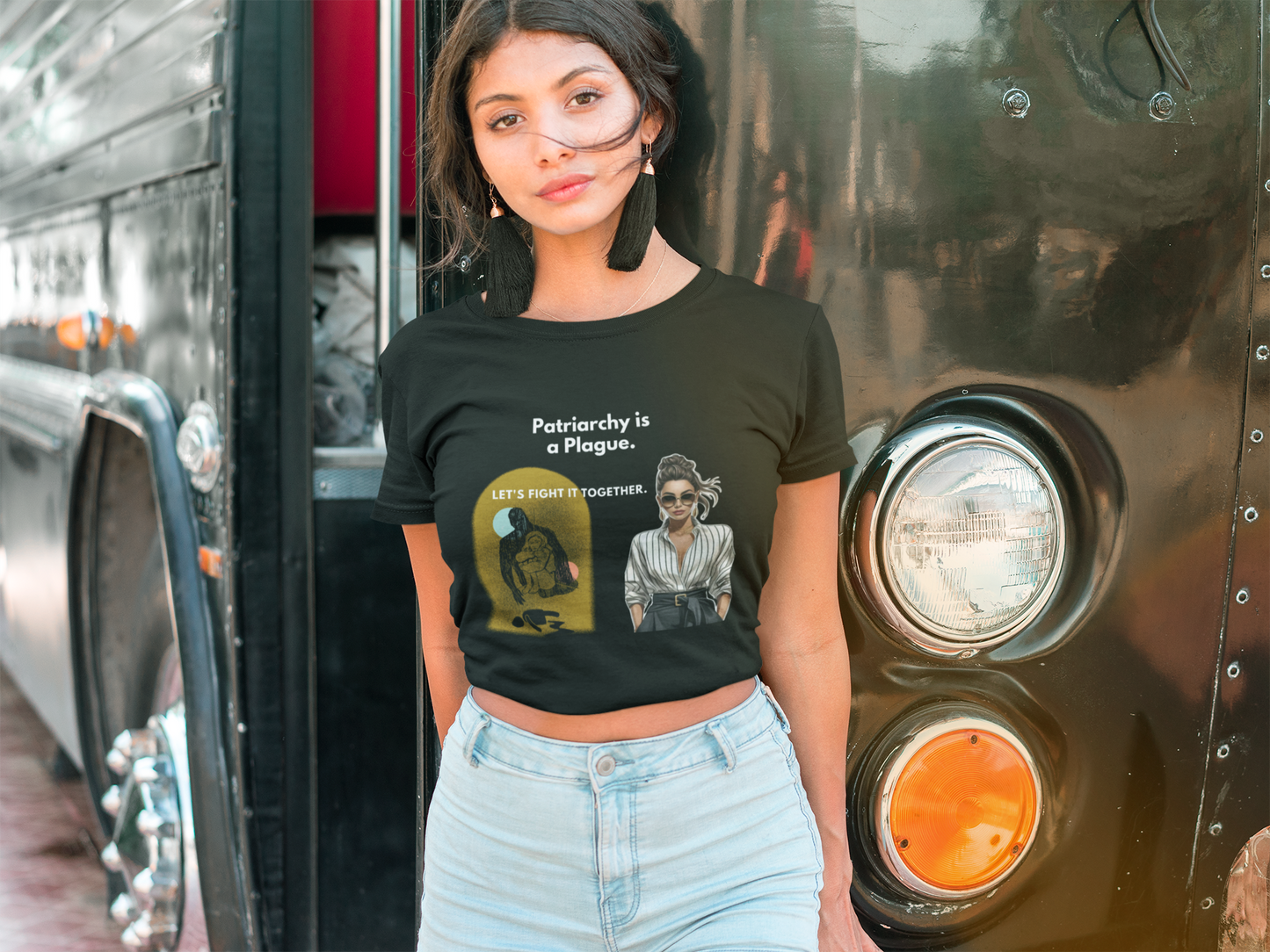 Patriarchy is a Plague | Feminist Women's Crop Top