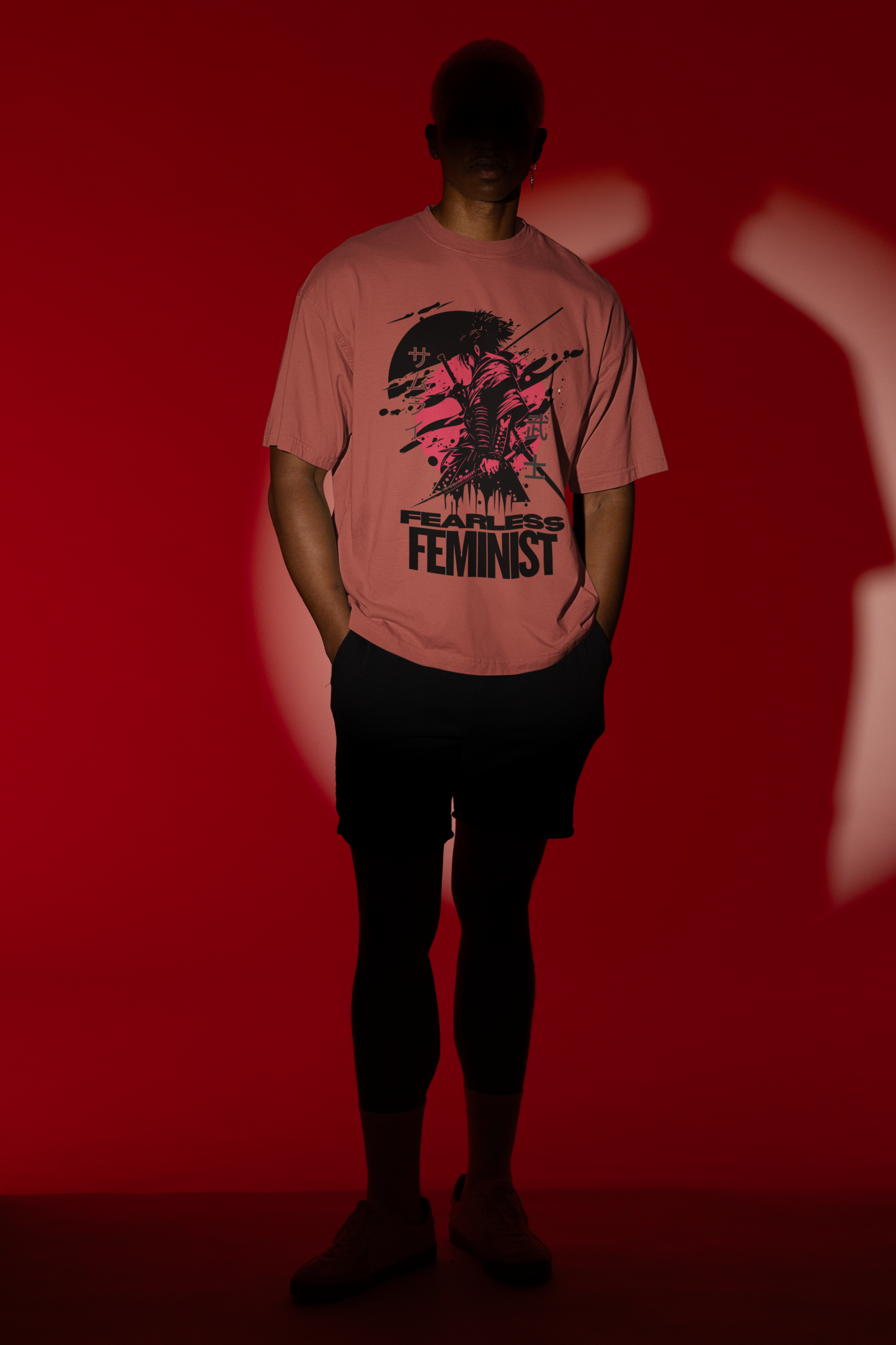 Fearless Feminist | Feminist Oversized Unisex T-shirt