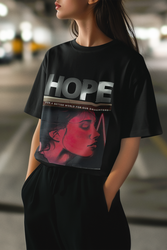 HOPE | Feminist Oversized Unisex T-shirt