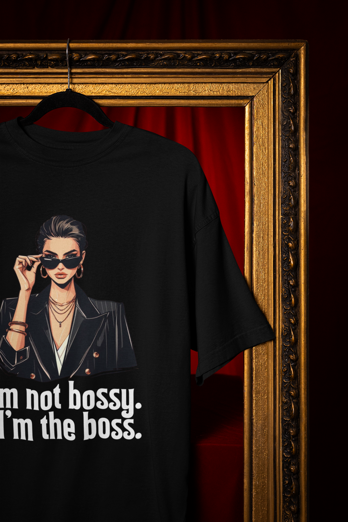 I'm the Boss | Feminist Oversized Unisex T-shirt