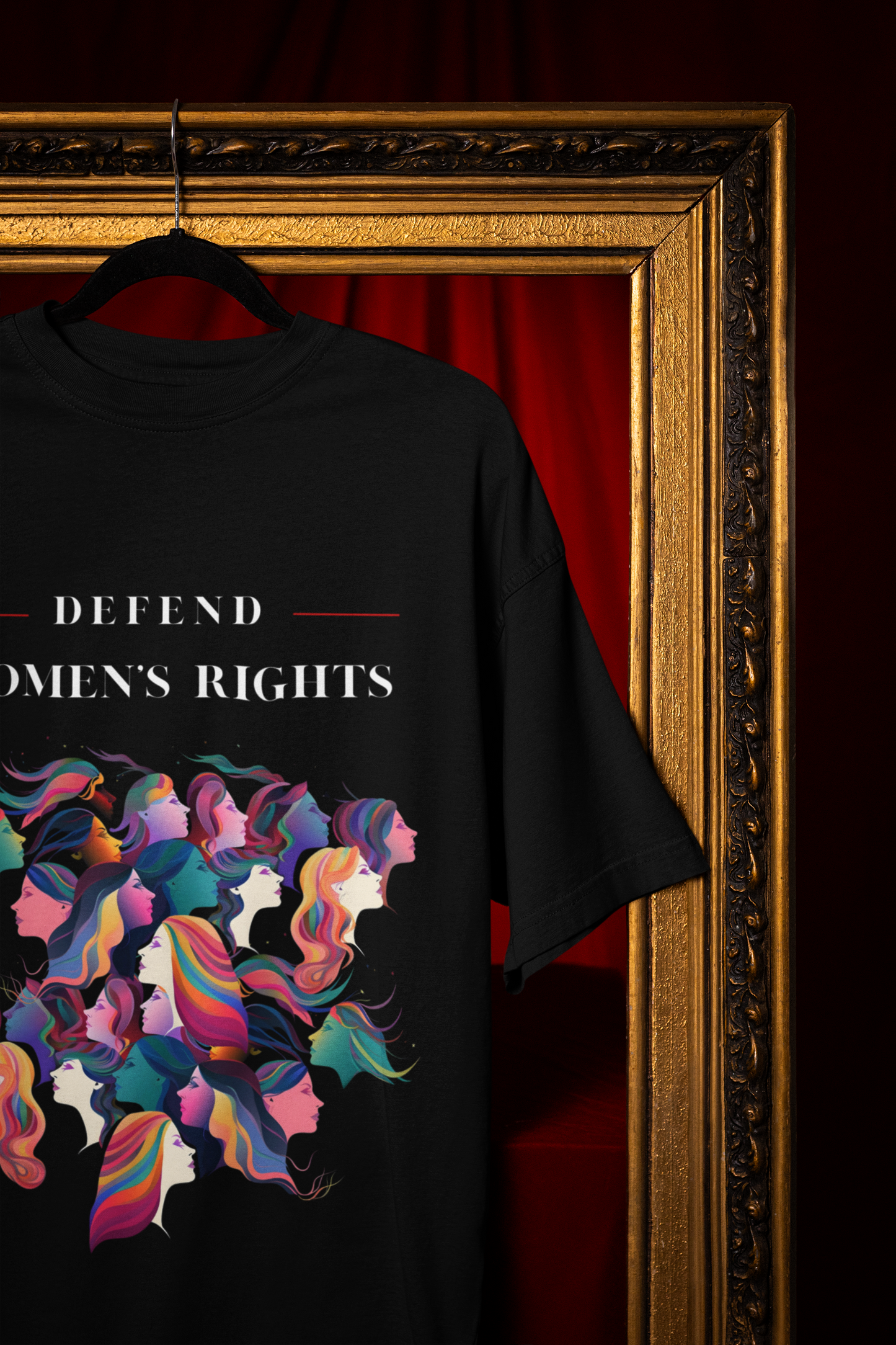 Defend Women Rights | Feminist Oversized Unisex T-shirt