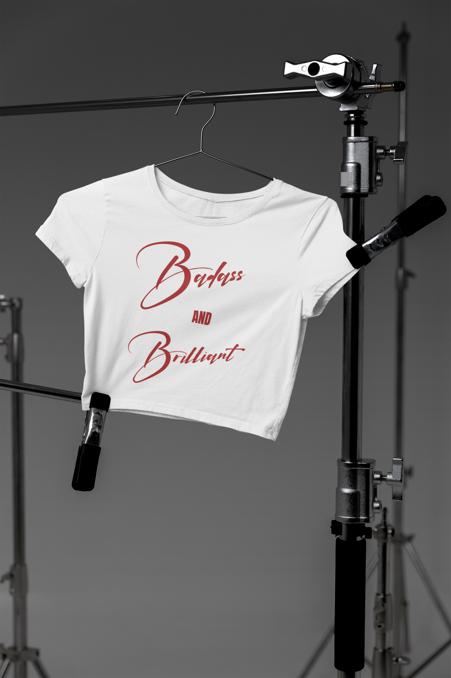 Badass & Brilliant | Feminist Crop Top