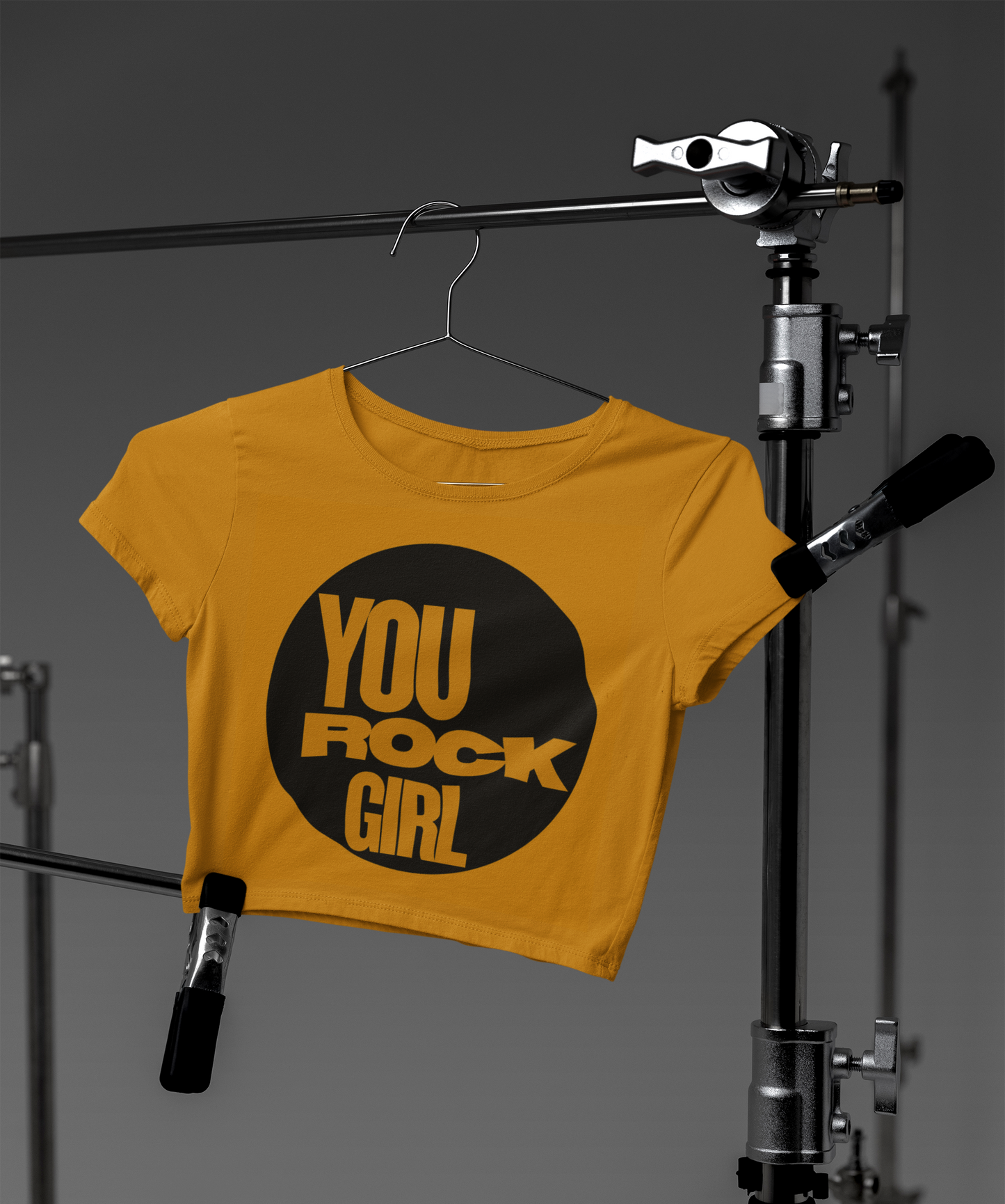 You Rock Girl | Feminist Women's Crop Top