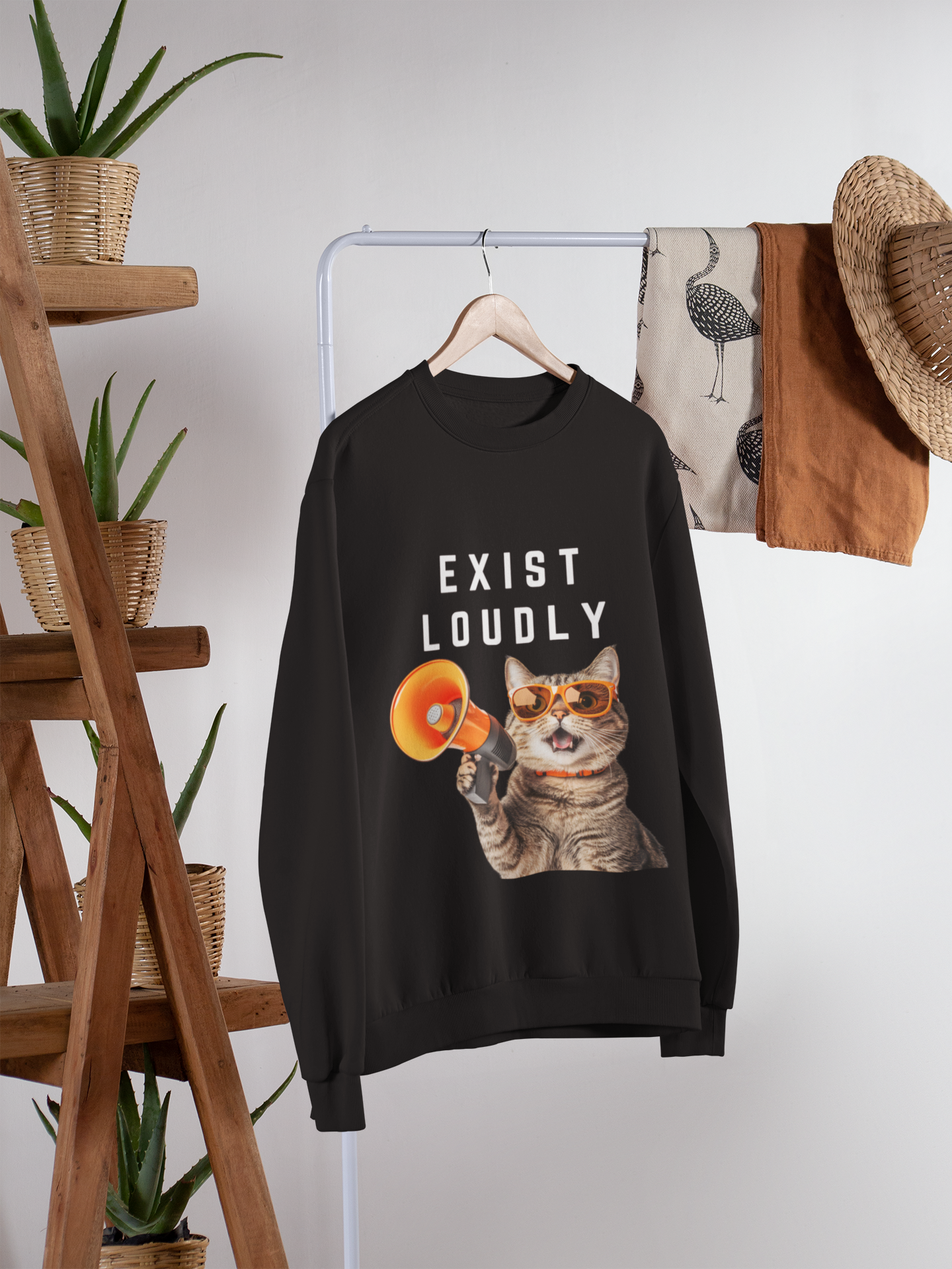 Exist Loudly-Bold Comfort Unisex Sweatshirt