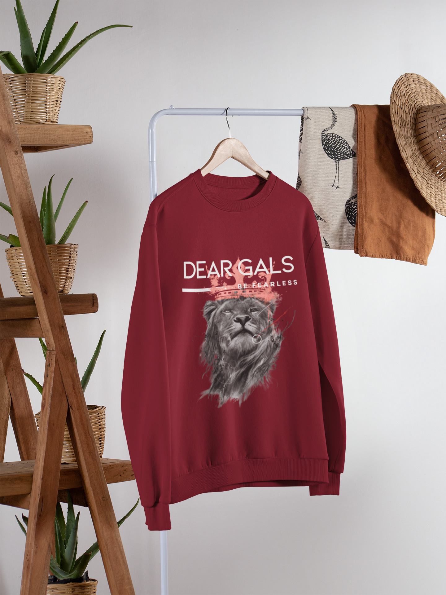 Dear Gals-Bold Comfort Unisex Sweatshirt