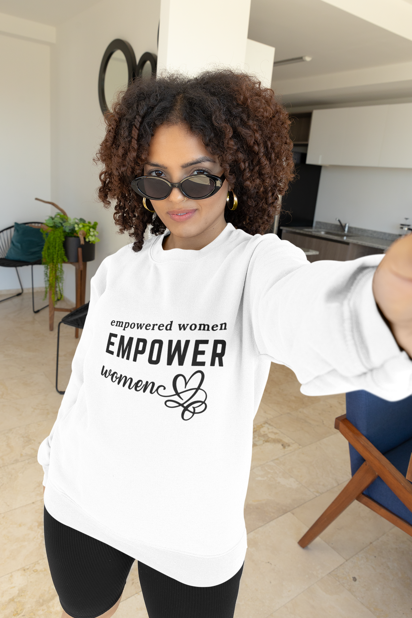 Empowering Women Crewneck Sweatshirt| Hope for Daughters | Feminist Gift, Gender Equality, Feminism Sweatshirt (Copy)