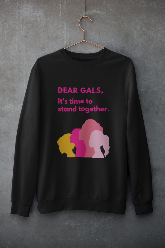Stand Together Sweatshirt| Feminist Gift, Gender Equality, Feminism Sweatshirt