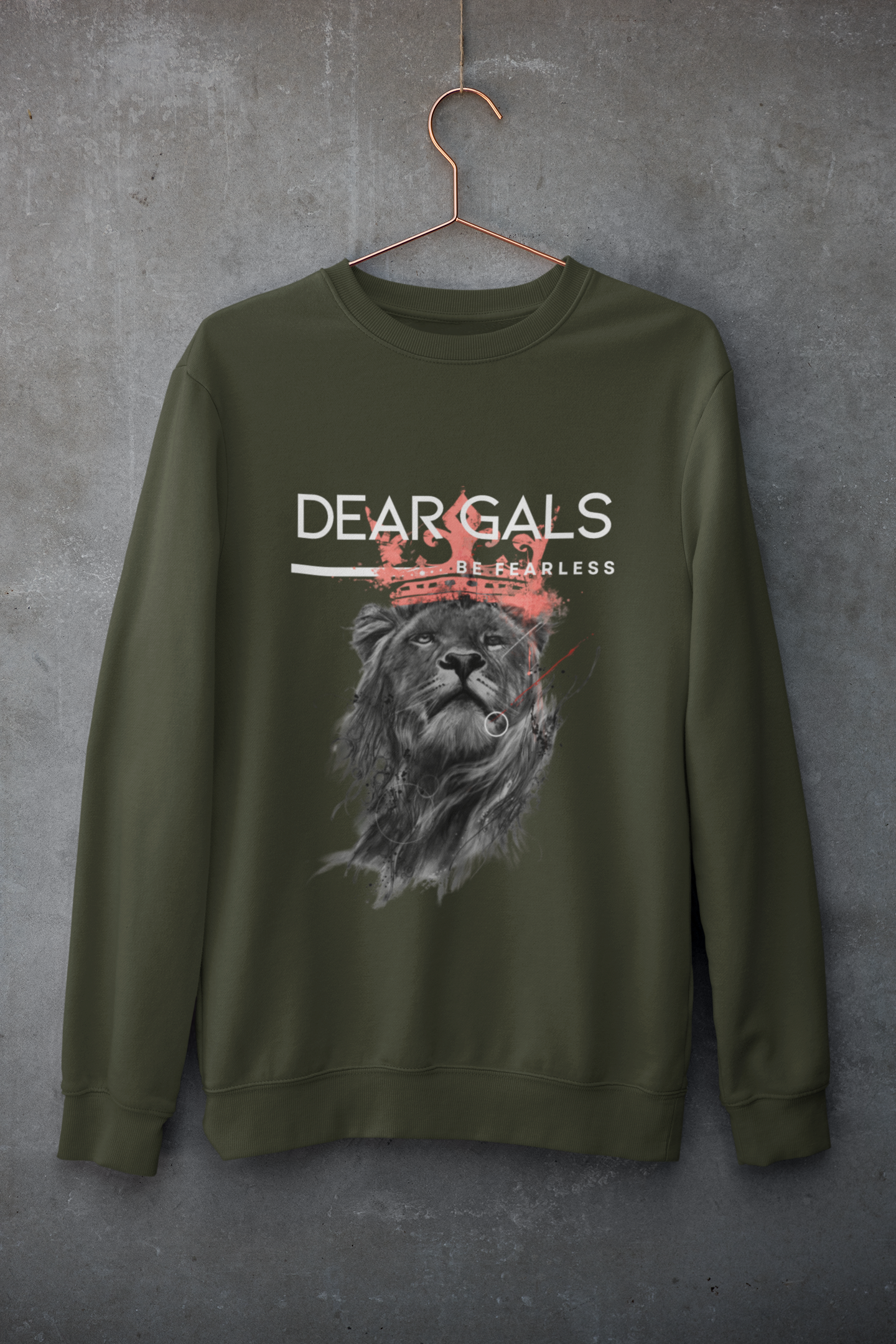 Dear Gals-Bold Comfort Unisex Sweatshirt