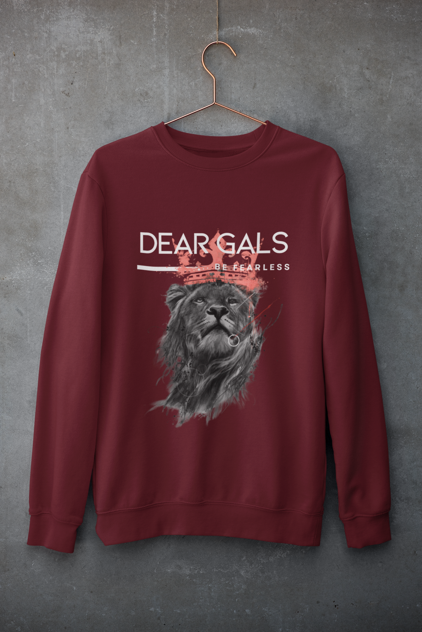 Dear Gals-Bold Comfort Unisex Sweatshirt