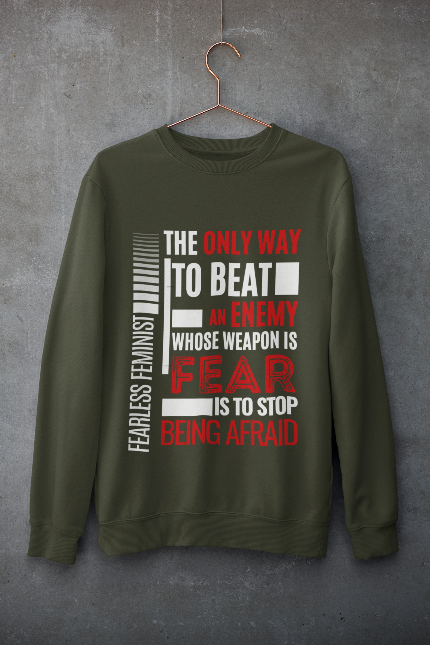 Fear-Bold Comfort Unisex Sweatshirt