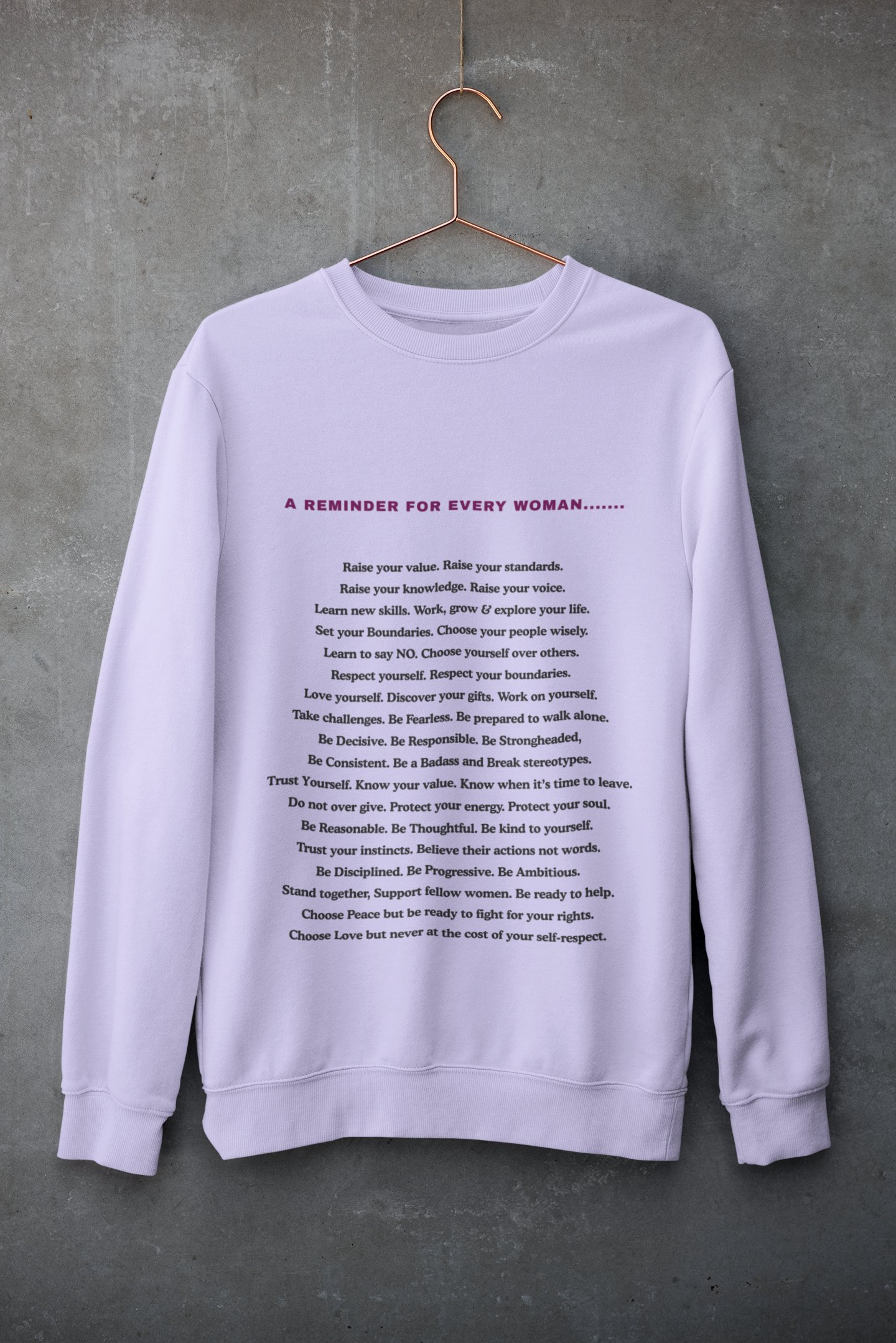 Bold Comfort Unisex Sweatshirt