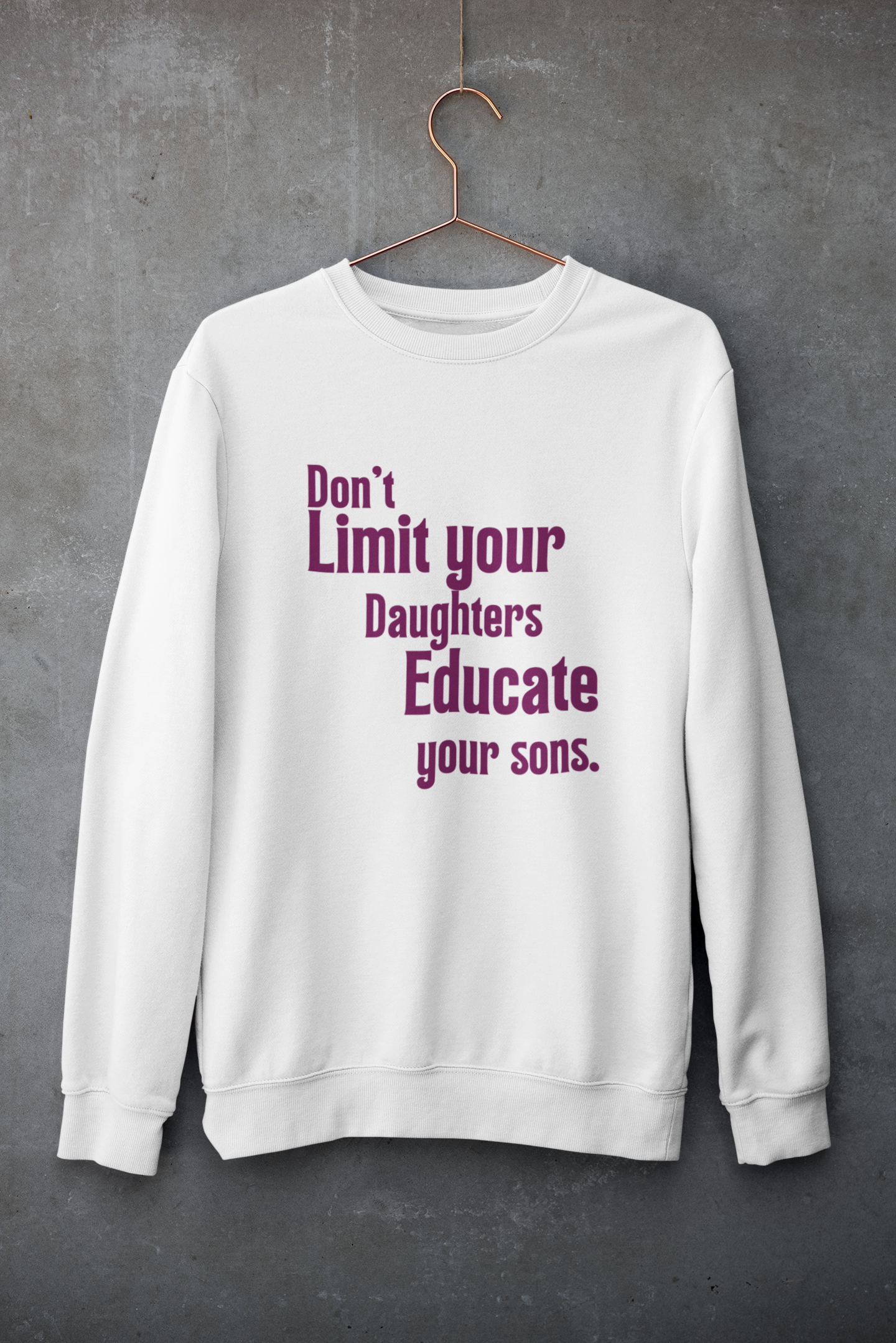 Strong Feminist Crewneck Sweatshirt| Feminist Gift, Gender Equality, Feminism Sweatshirt (Copy) (Copy) (Copy)