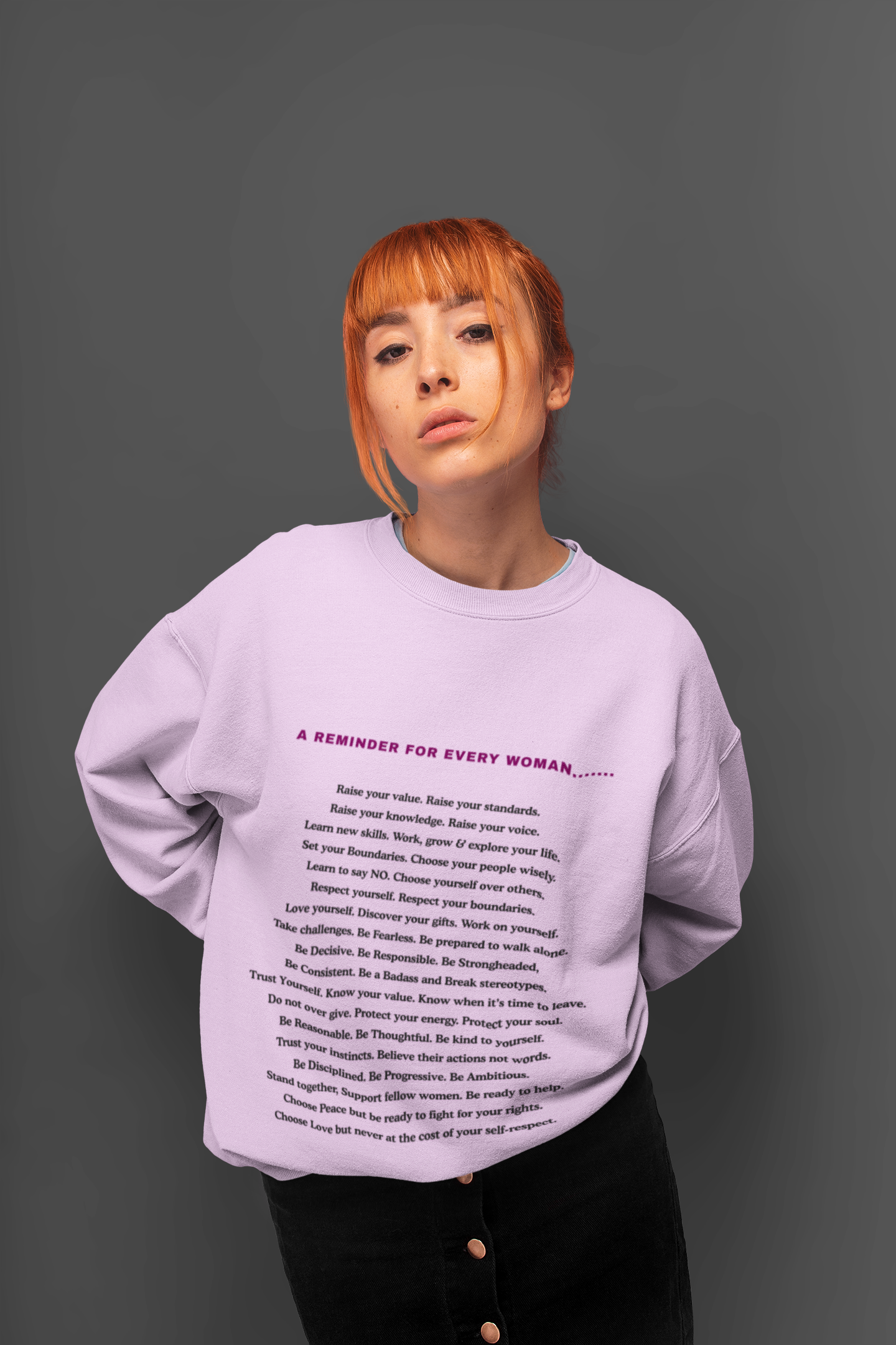 Bold Comfort Unisex Sweatshirt