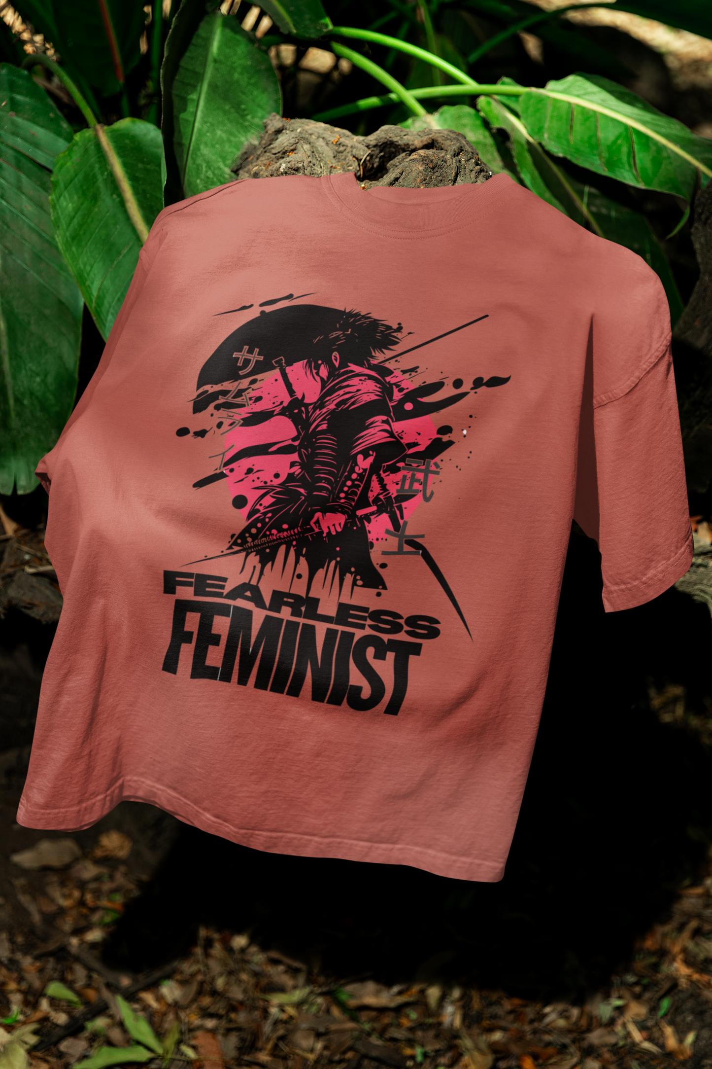 Fearless Feminist | Feminist Oversized Unisex T-shirt
