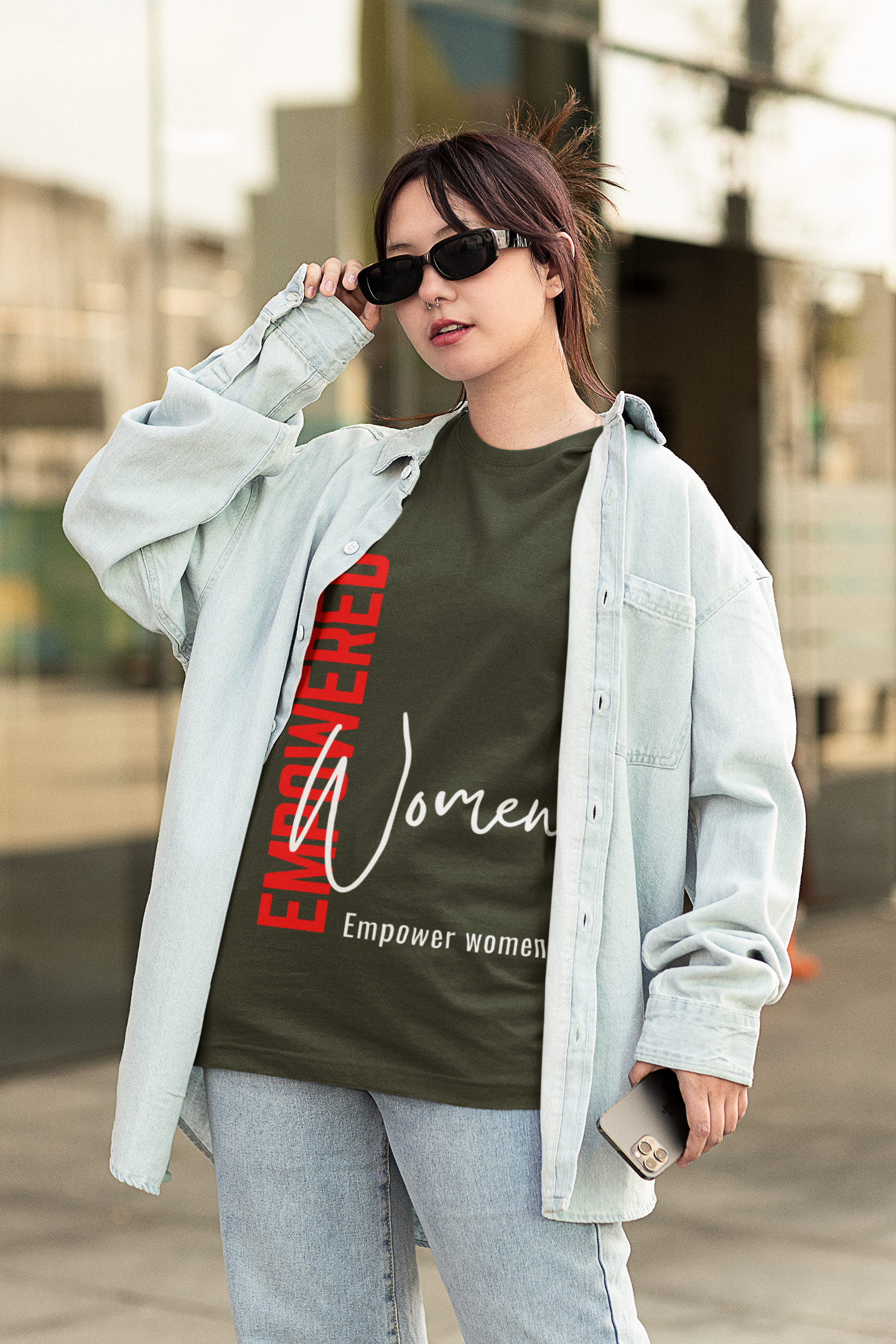 Empowered Women | Feminist Oversized Unisex T-Shirts