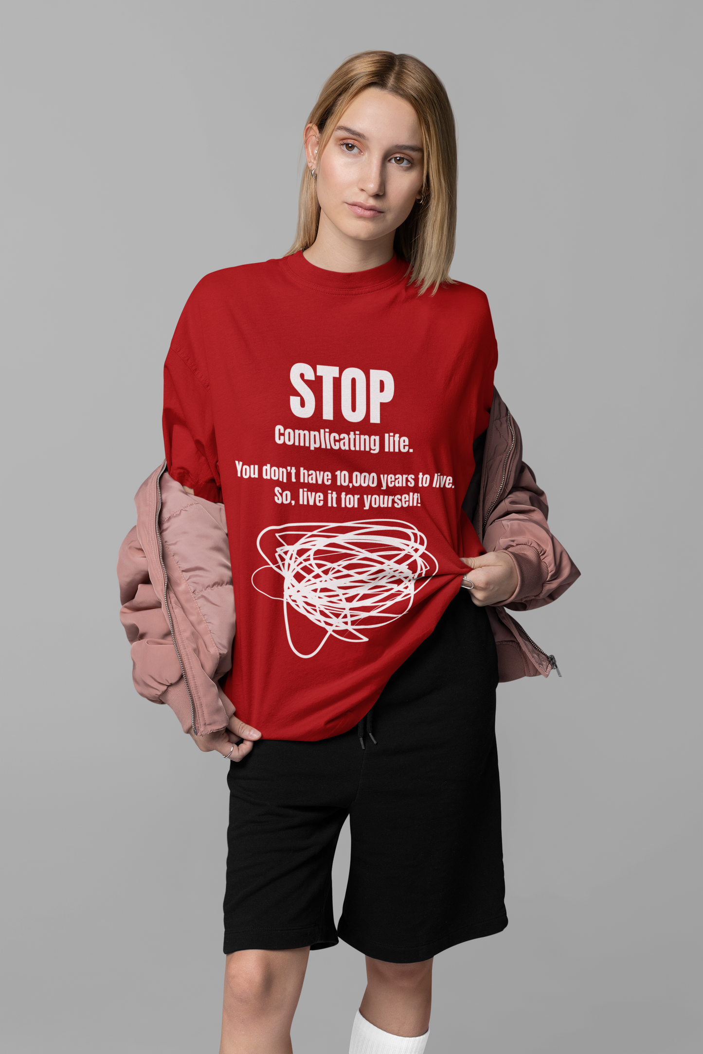 Complicating Life | Feminist Oversized Unisex T-shirt