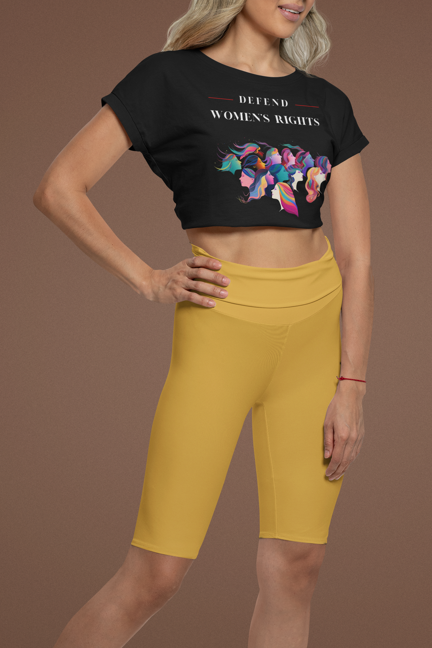 Defend Women Rights | Feminist Women's Crop Top