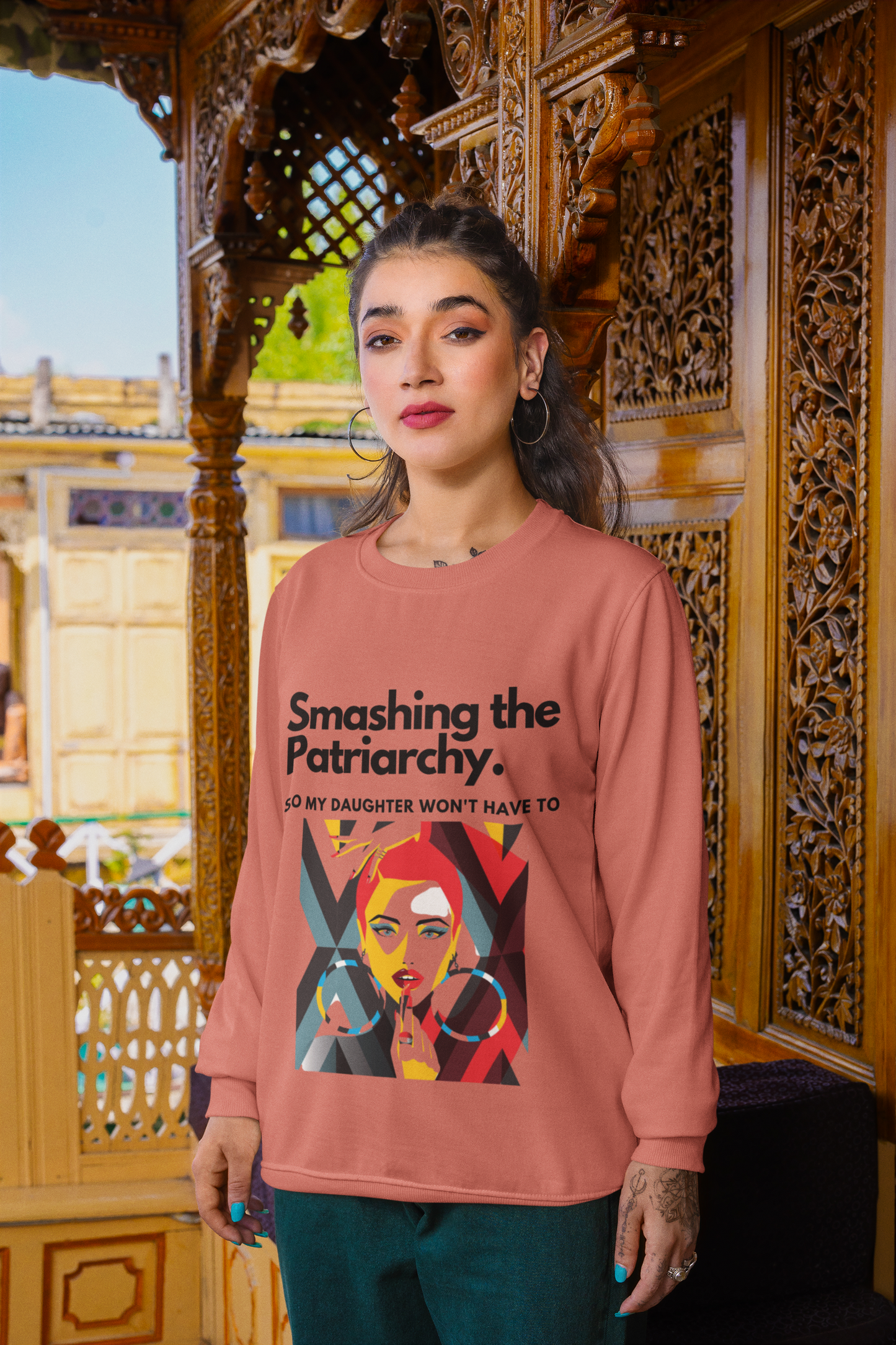 Smashing-Bold Comfort Unisex Sweatshirt