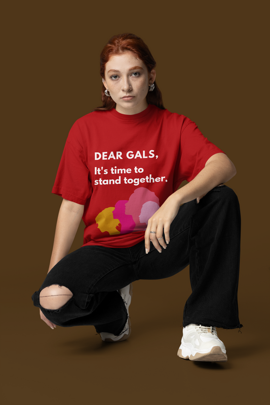 Stand Together | Feminist Oversized Unisex T-shirt