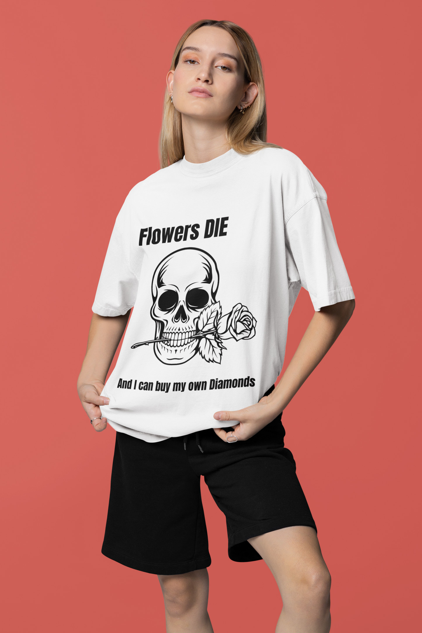 Flowers Die | Feminist Oversized Unisex T-shirt