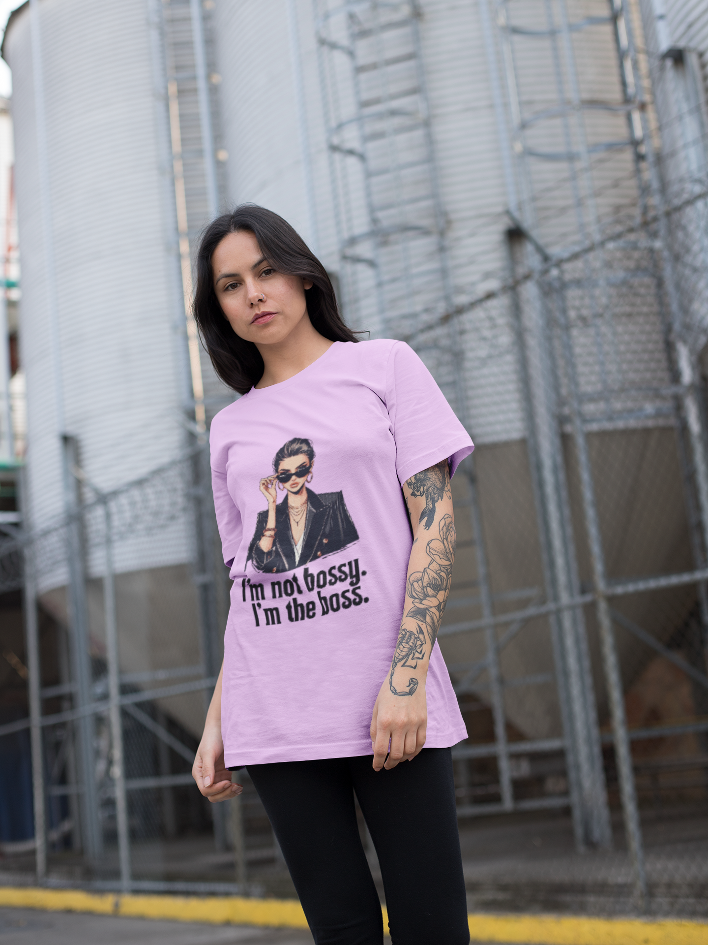 I'm the Boss | Feminist Oversized Unisex T-shirt