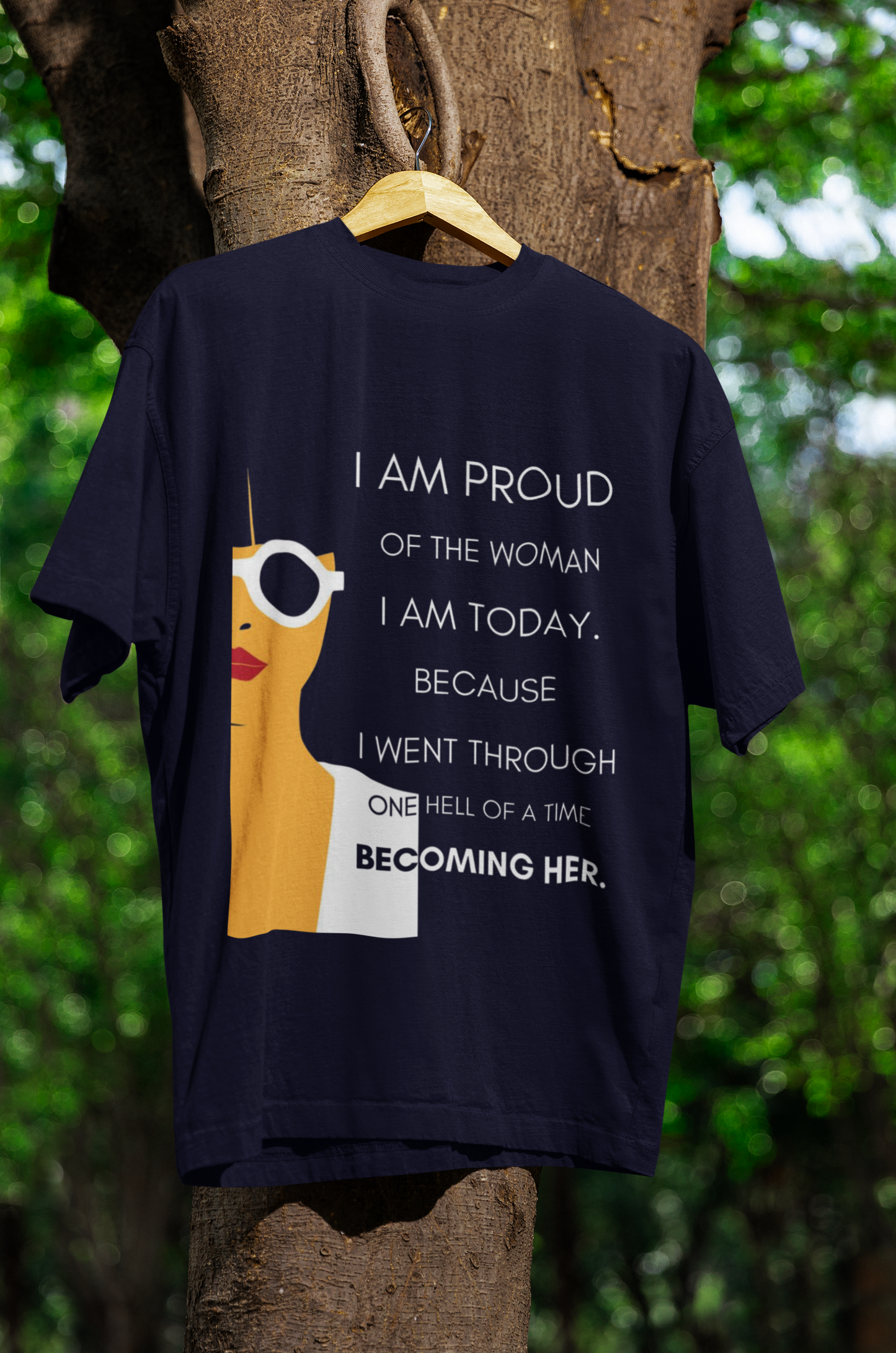 Becoming Her | Feminist Oversized T-shirt