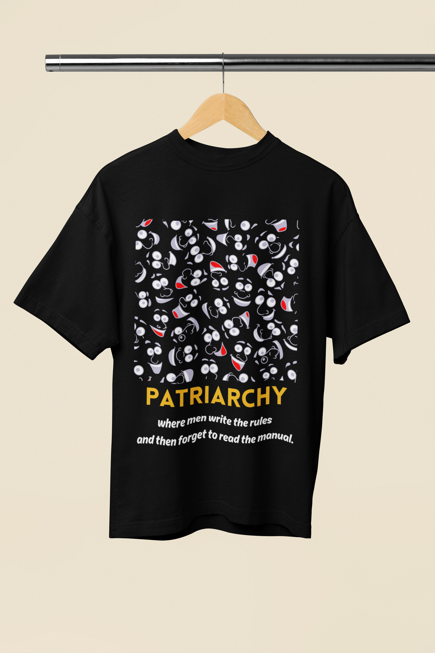 Patriarchy | Feminist Oversized Unisex T-shirt