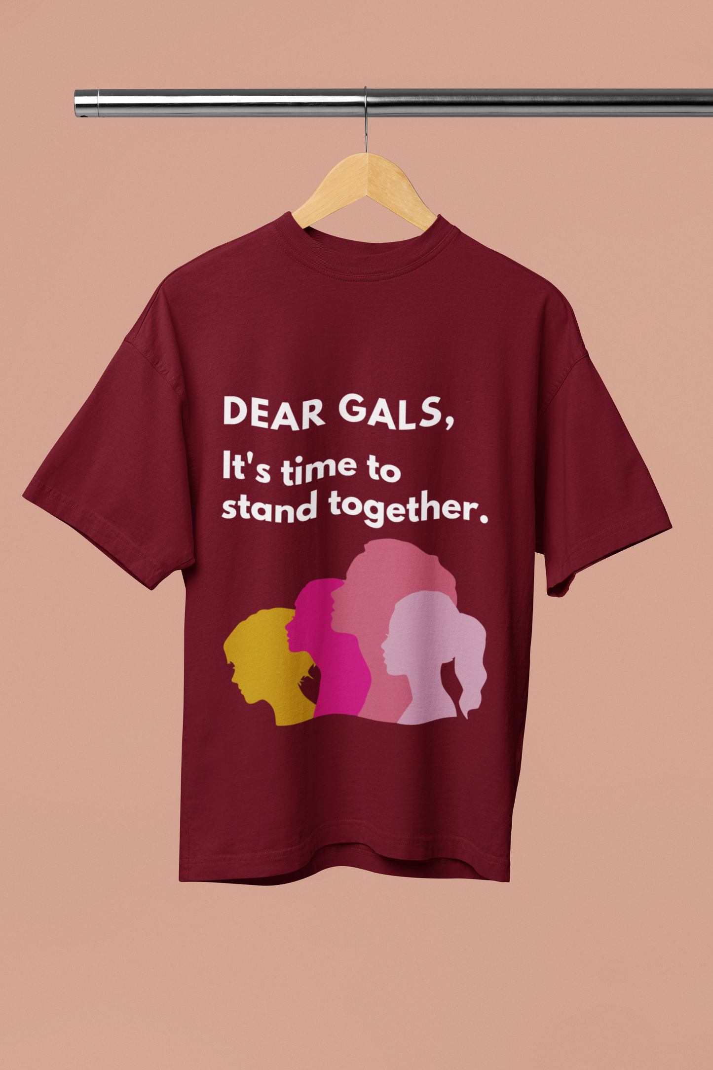 Stand Together | Feminist Oversize Unisex T-Shirts
