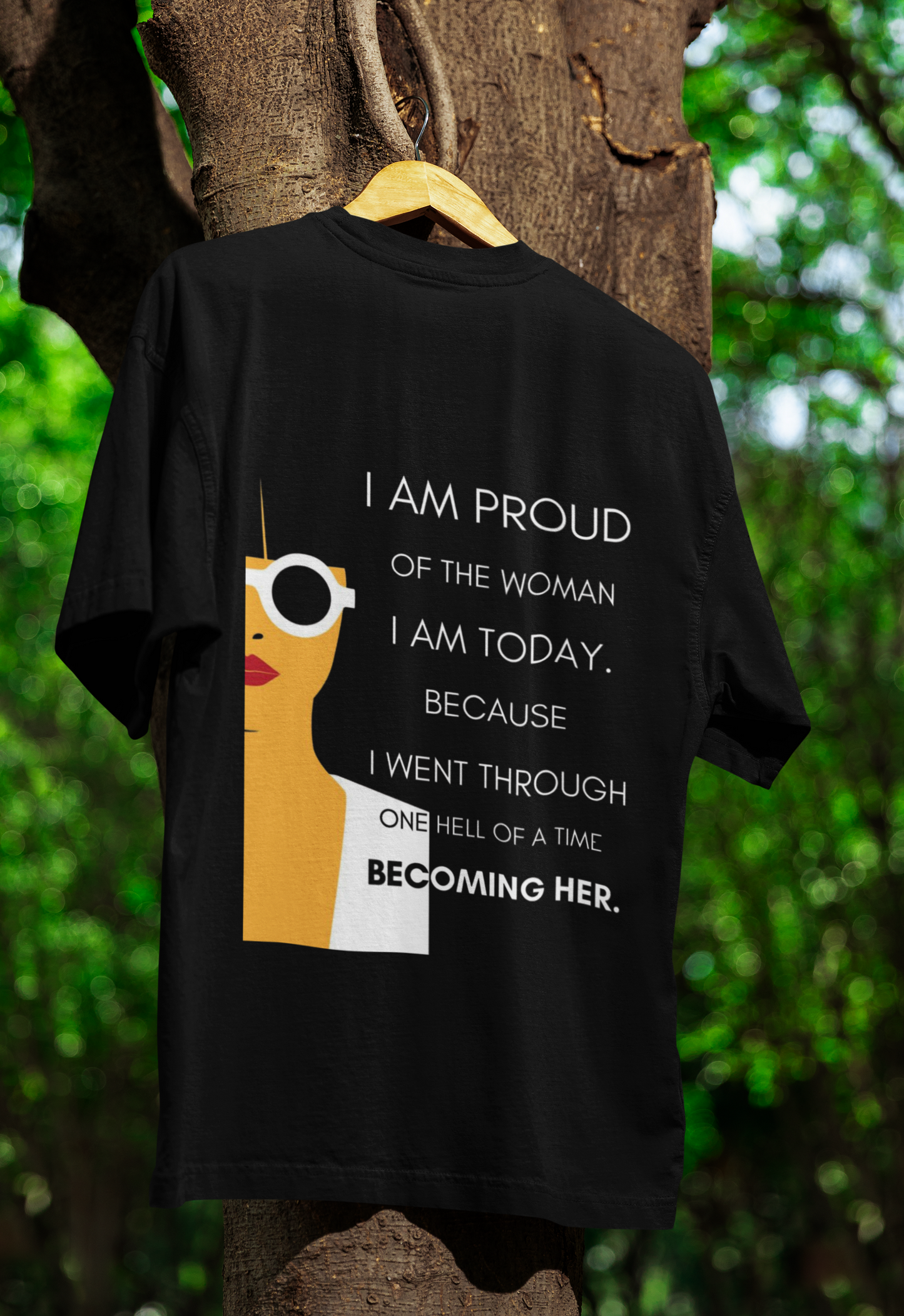 Becoming Her | Feminist Oversized T-shirt