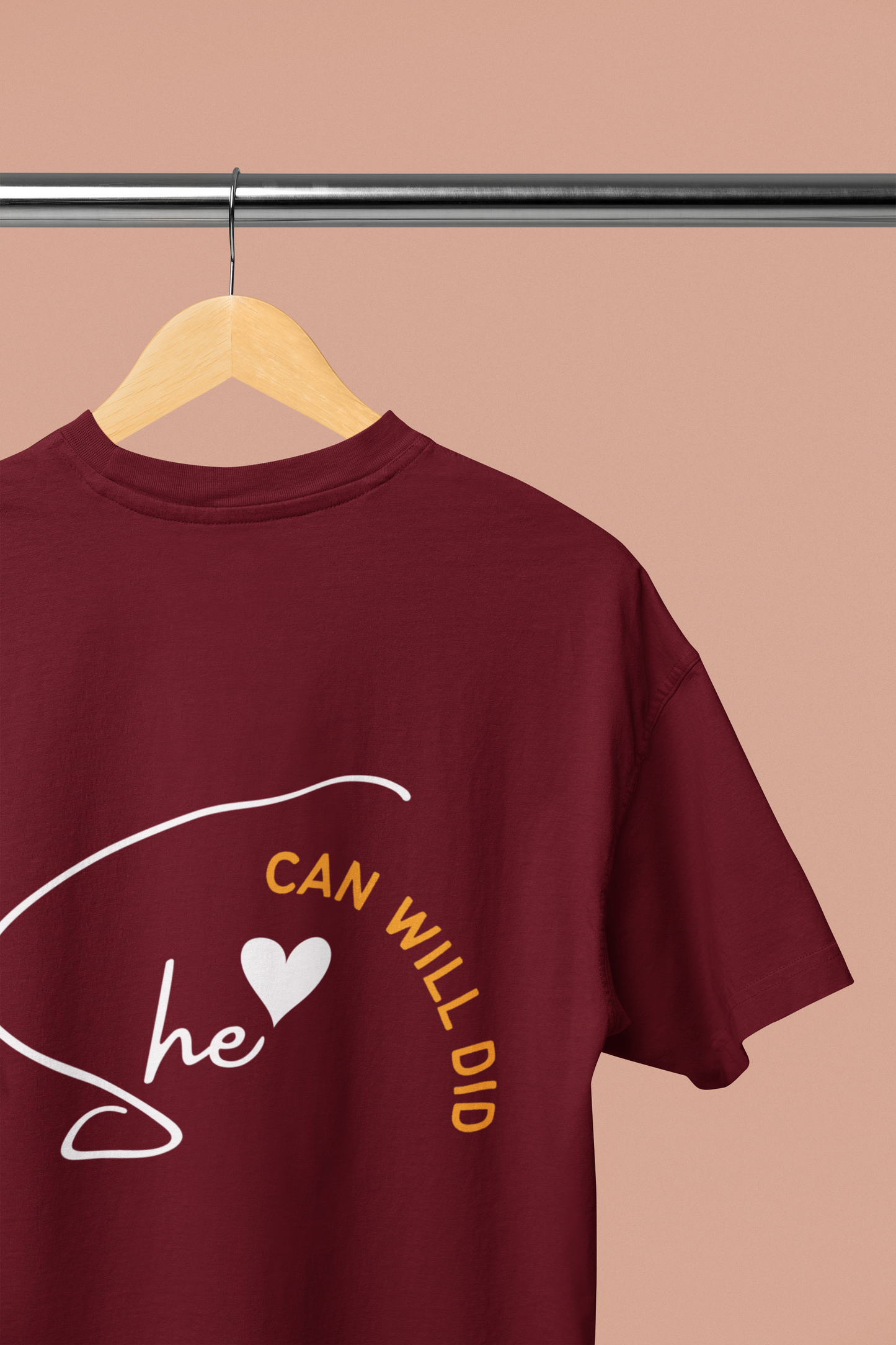 She | Feminist Oversized Unisex T-shirt