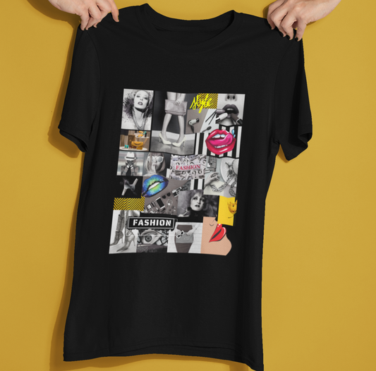 Women Graffiti Art Style Unique T-shirt-Strong Women T-Shirts
