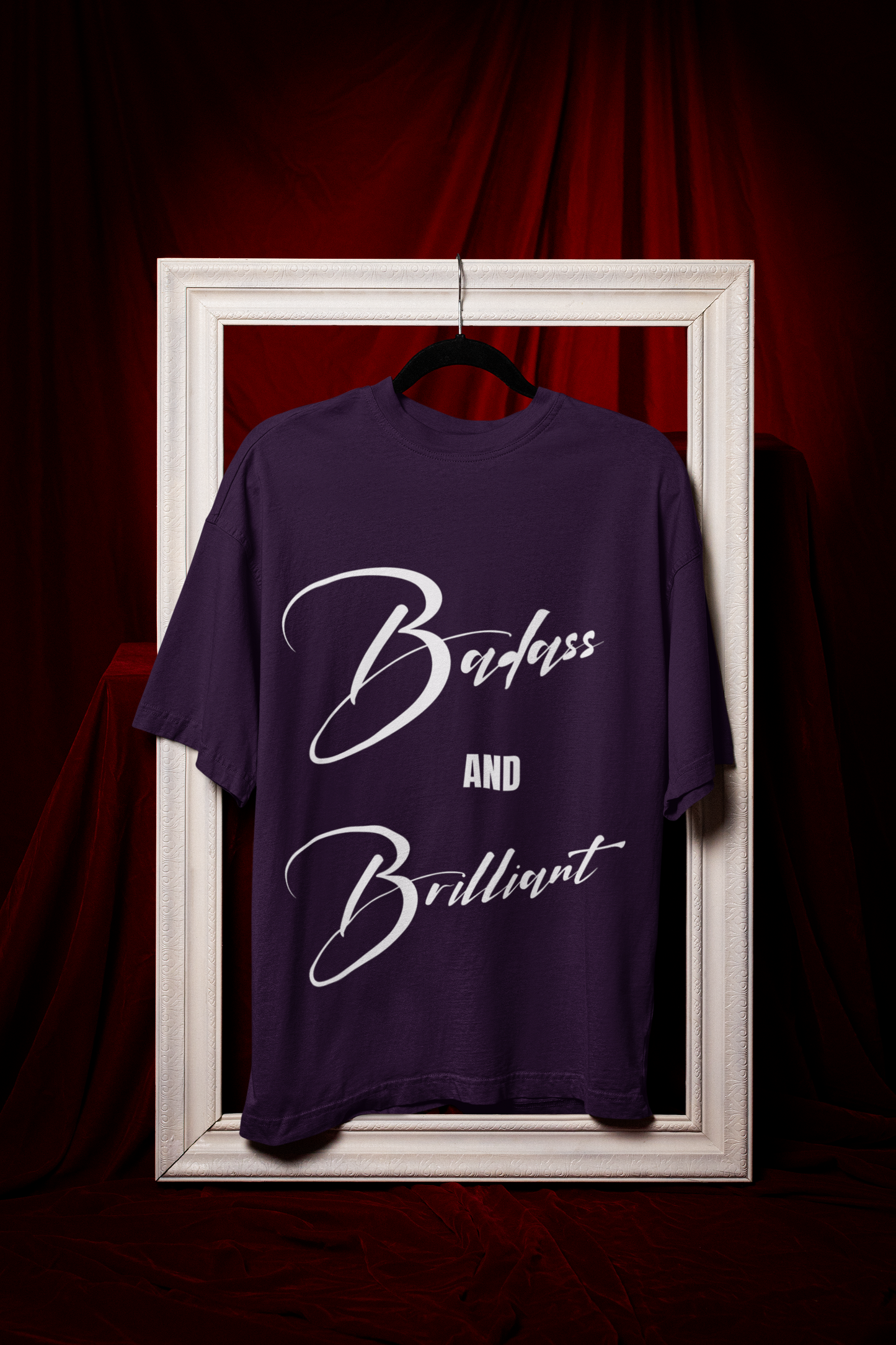 Badass & Brilliant | Feminist Oversized Unisex T-shirt